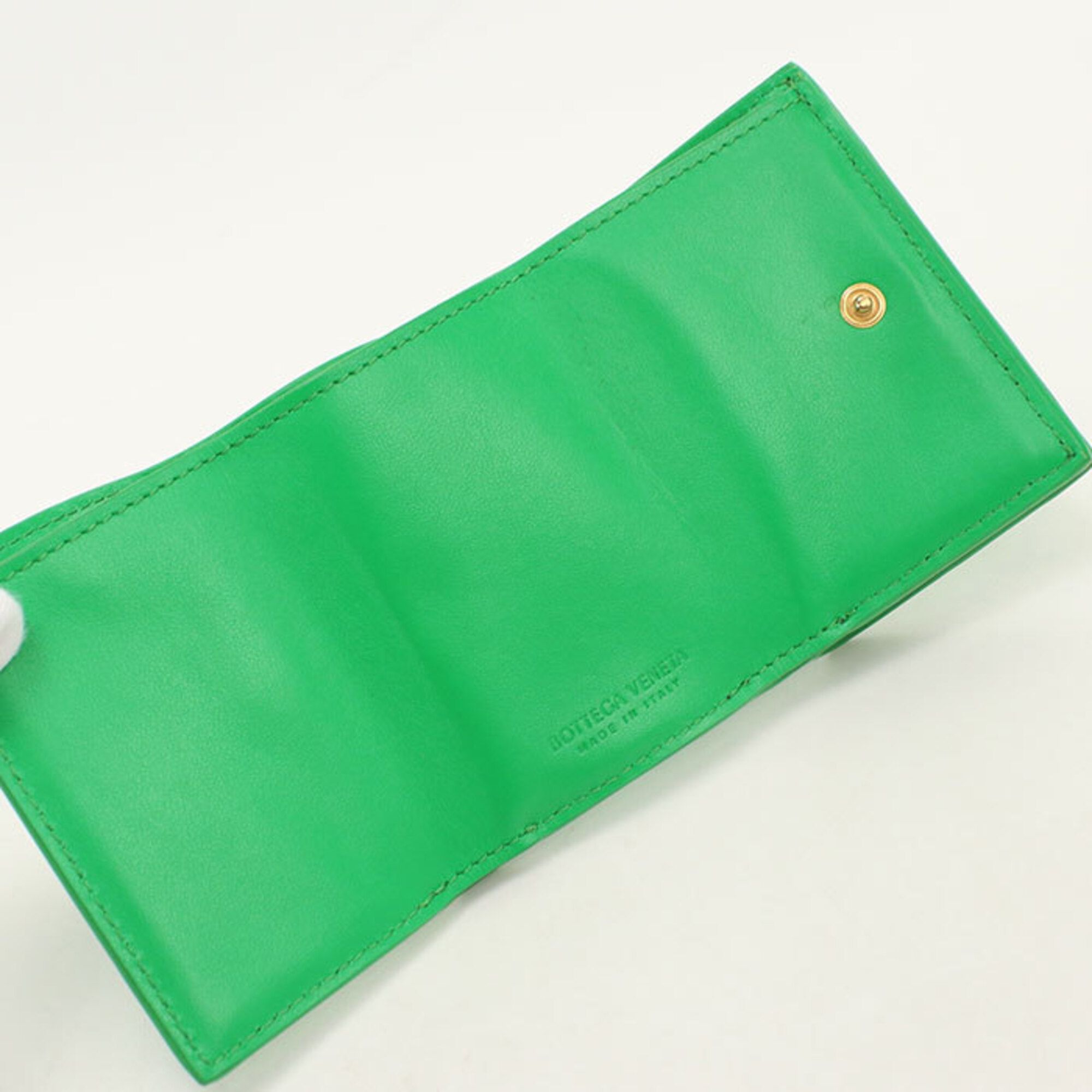 Leather Wallet (Tri-Fold) (Pre-Owned) - Bottega Veneta - Modalova