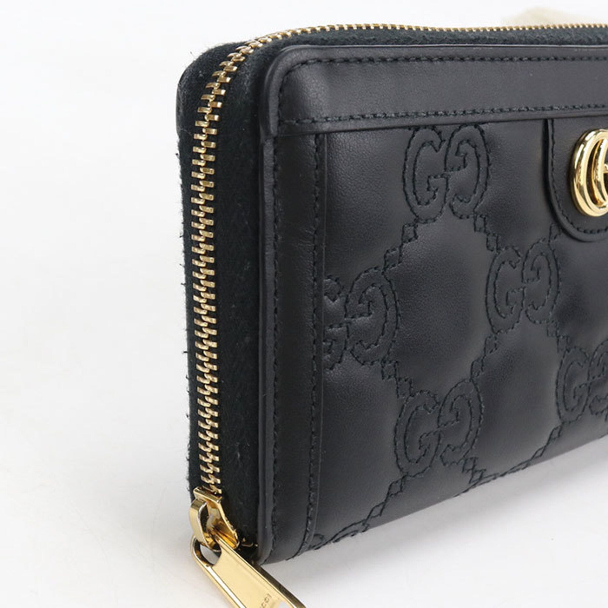Leather Long Wallet (Bi-Fold) (Pre-Owned) - Gucci - Modalova