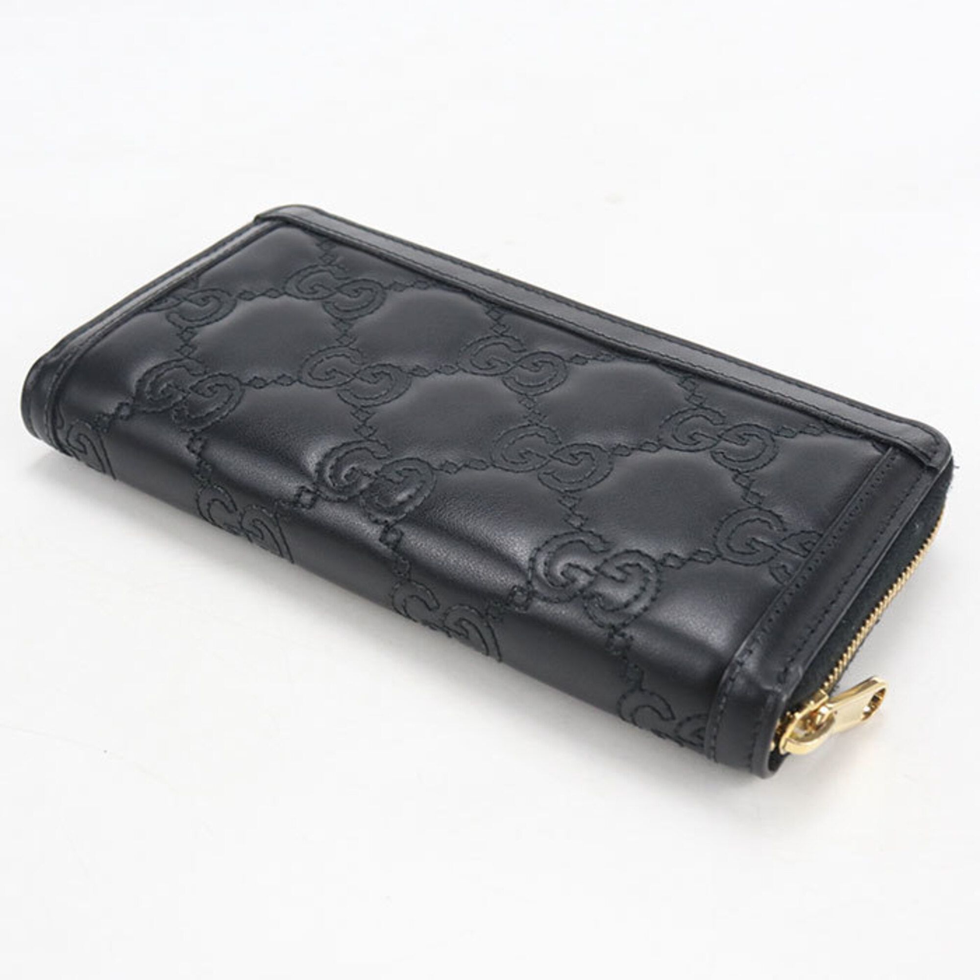 Leather Long Wallet (Bi-Fold) (Pre-Owned) - Gucci - Modalova