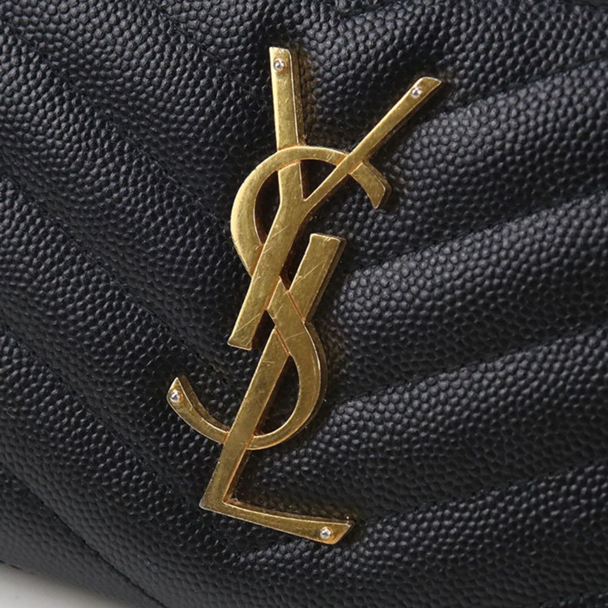 Leather Long Wallet (Bi-Fold) (Pre-Owned) - Saint Laurent - Modalova