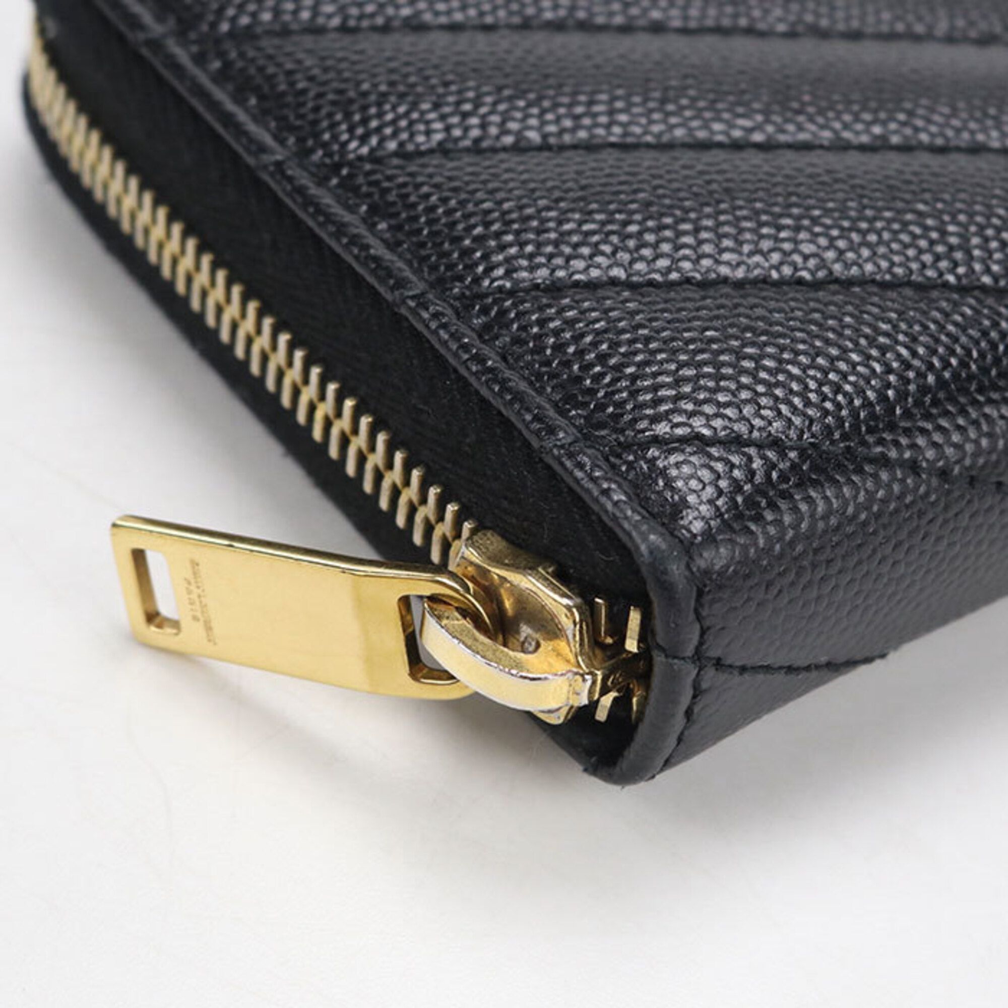 Leather Long Wallet (Bi-Fold) (Pre-Owned) - Saint Laurent - Modalova