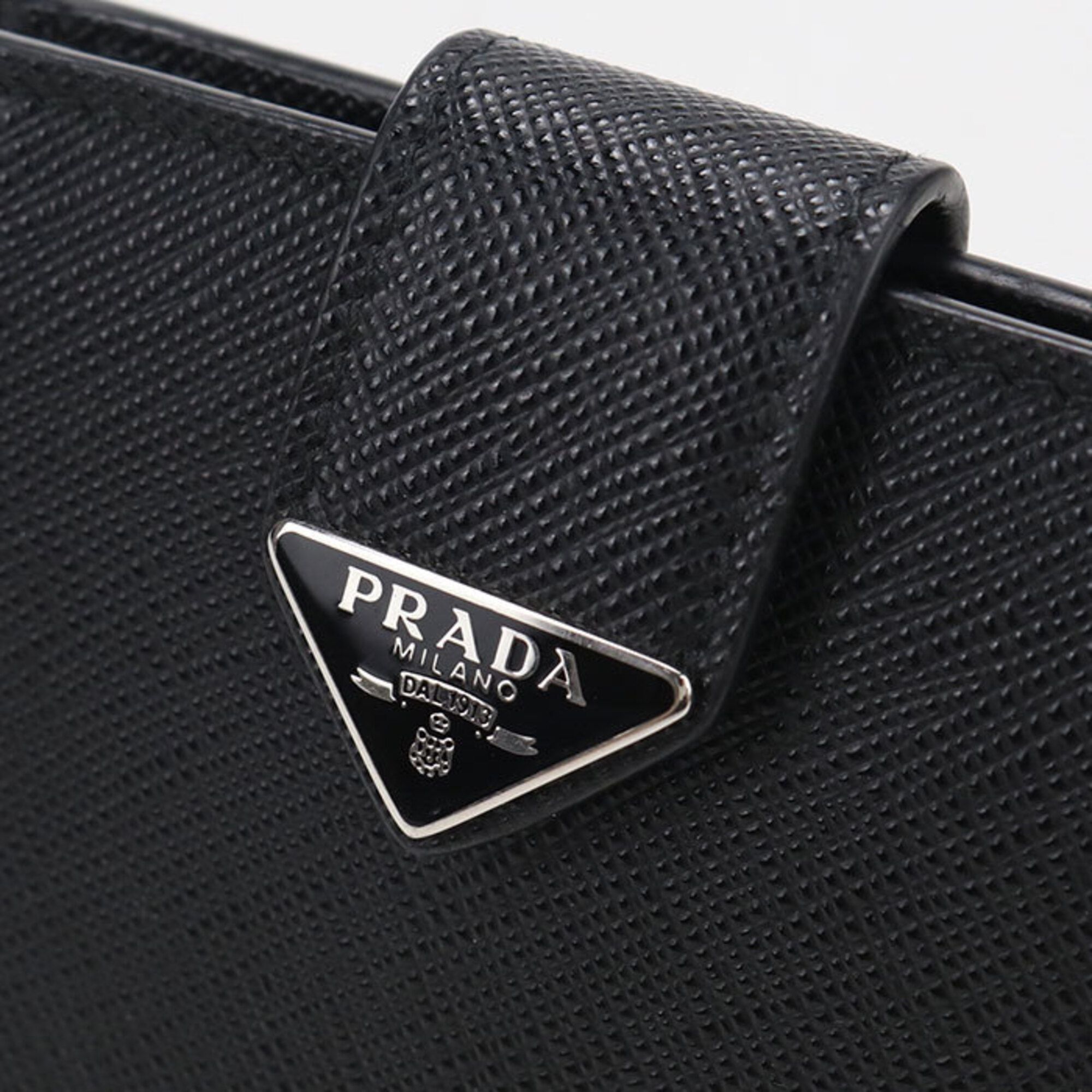 Leather Wallet (Bi-Fold) (Pre-Owned) - Prada - Modalova