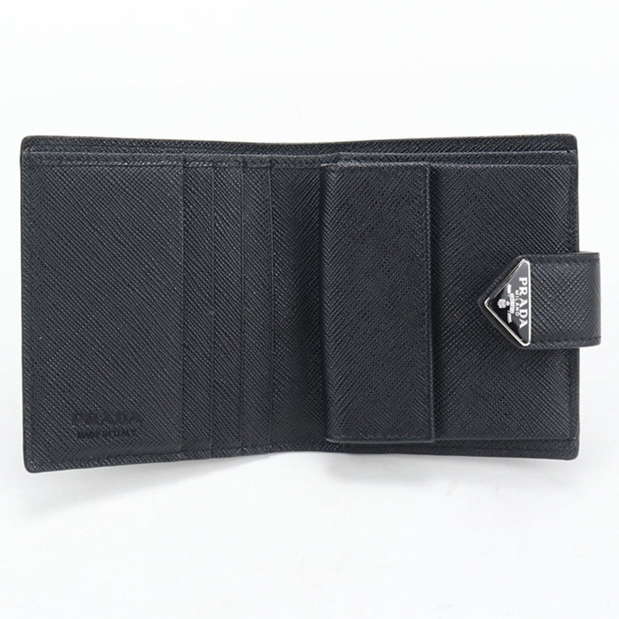 Leather Wallet (Bi-Fold) (Pre-Owned) - Prada - Modalova