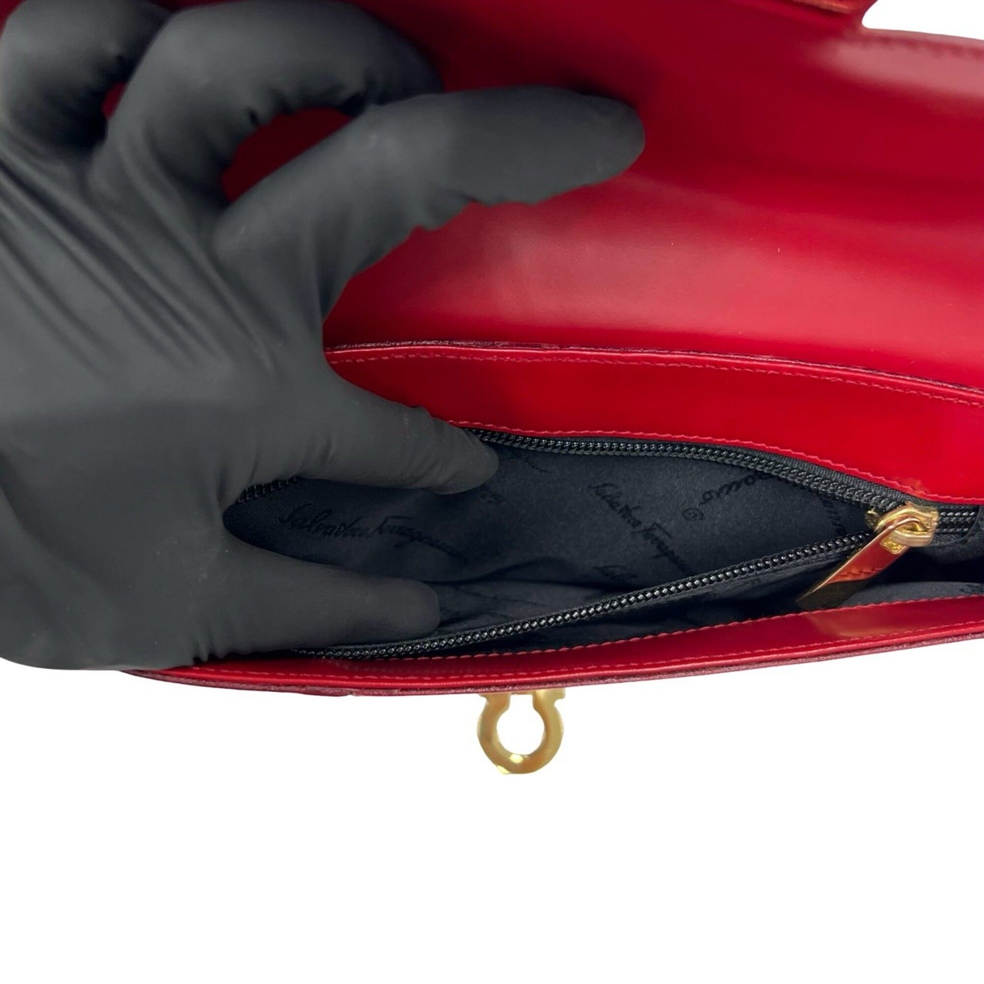 Leather Shoulder Bag (Pre-Owned) - Salvatore Ferragamo - Modalova