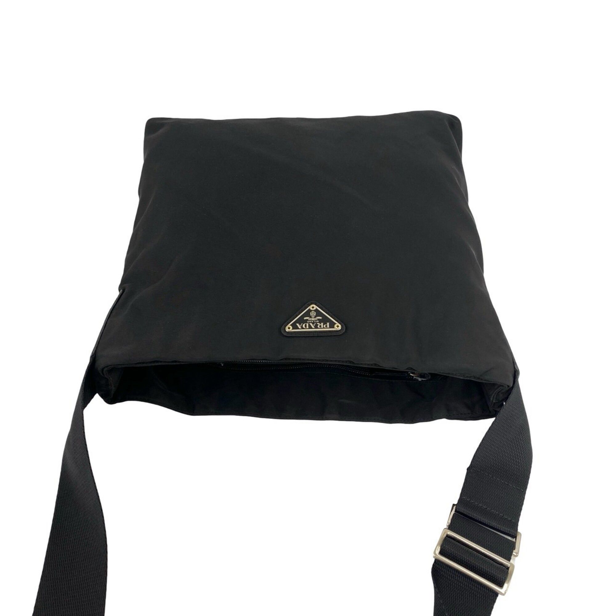 Nylon Leather Pochette Shoulder Bag (Pre-Owned) - Prada - Modalova