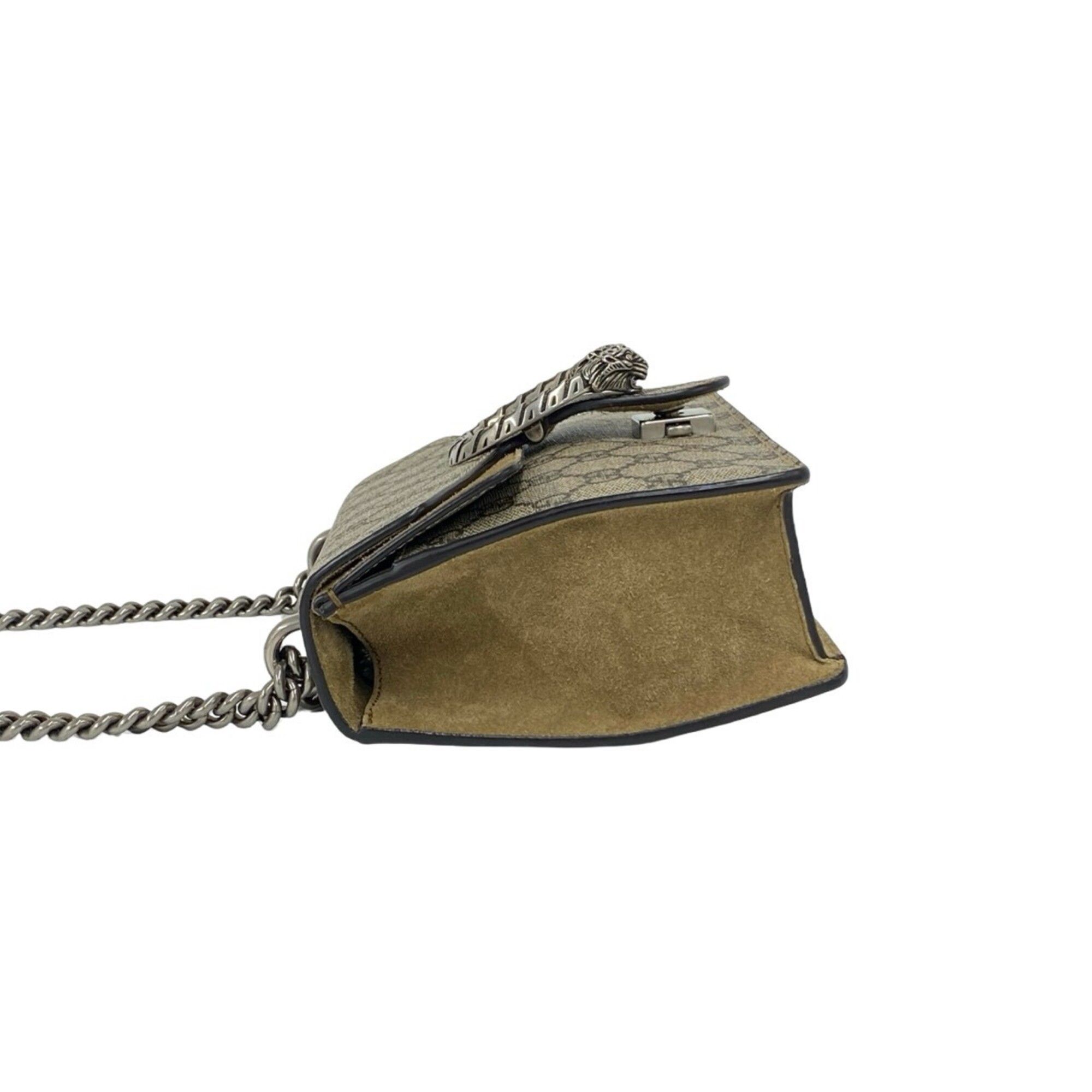 Suede Elastane Pochette Shoulder Bag (Pre-Owned) - Gucci - Modalova