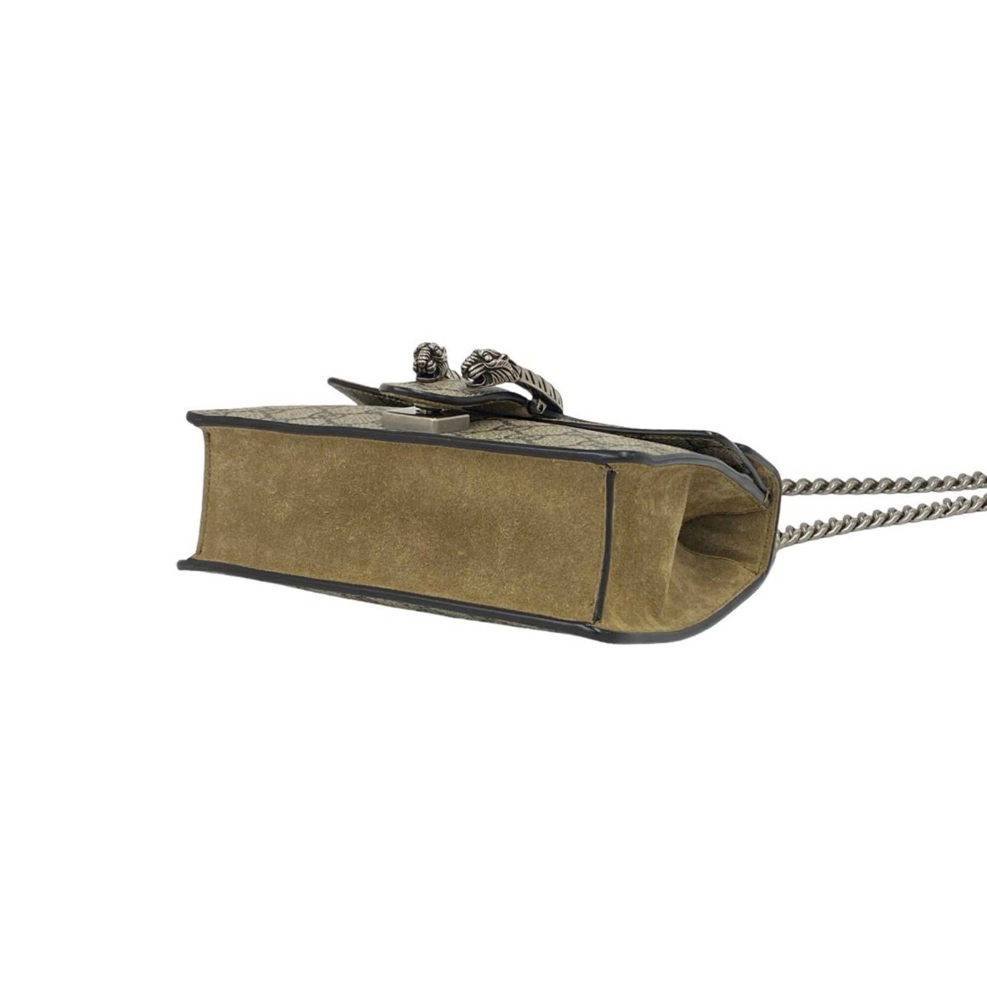 Suede Elastane Pochette Shoulder Bag (Pre-Owned) - Gucci - Modalova
