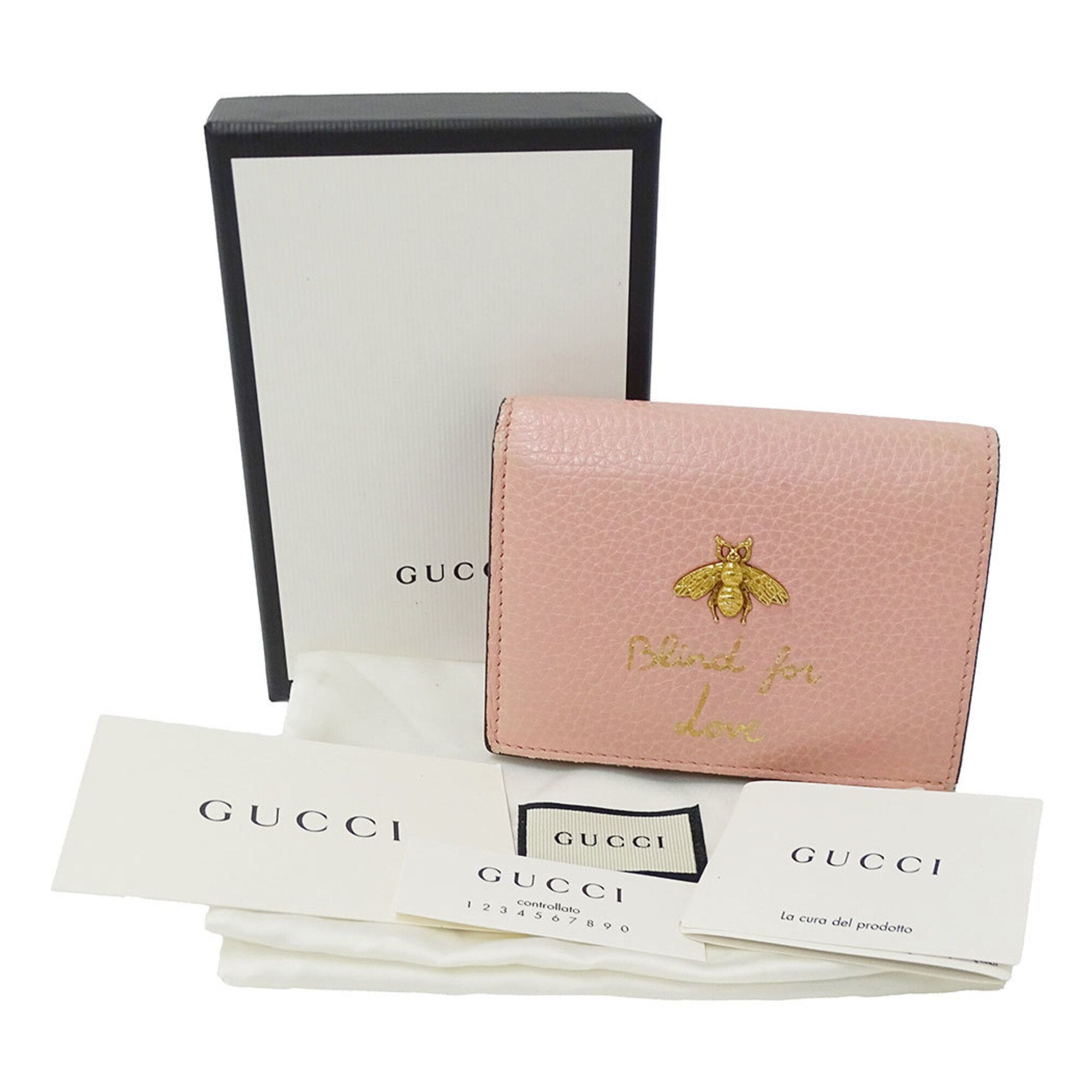 Leather Wallet (Bi-Fold) (Pre-Owned) - Gucci - Modalova