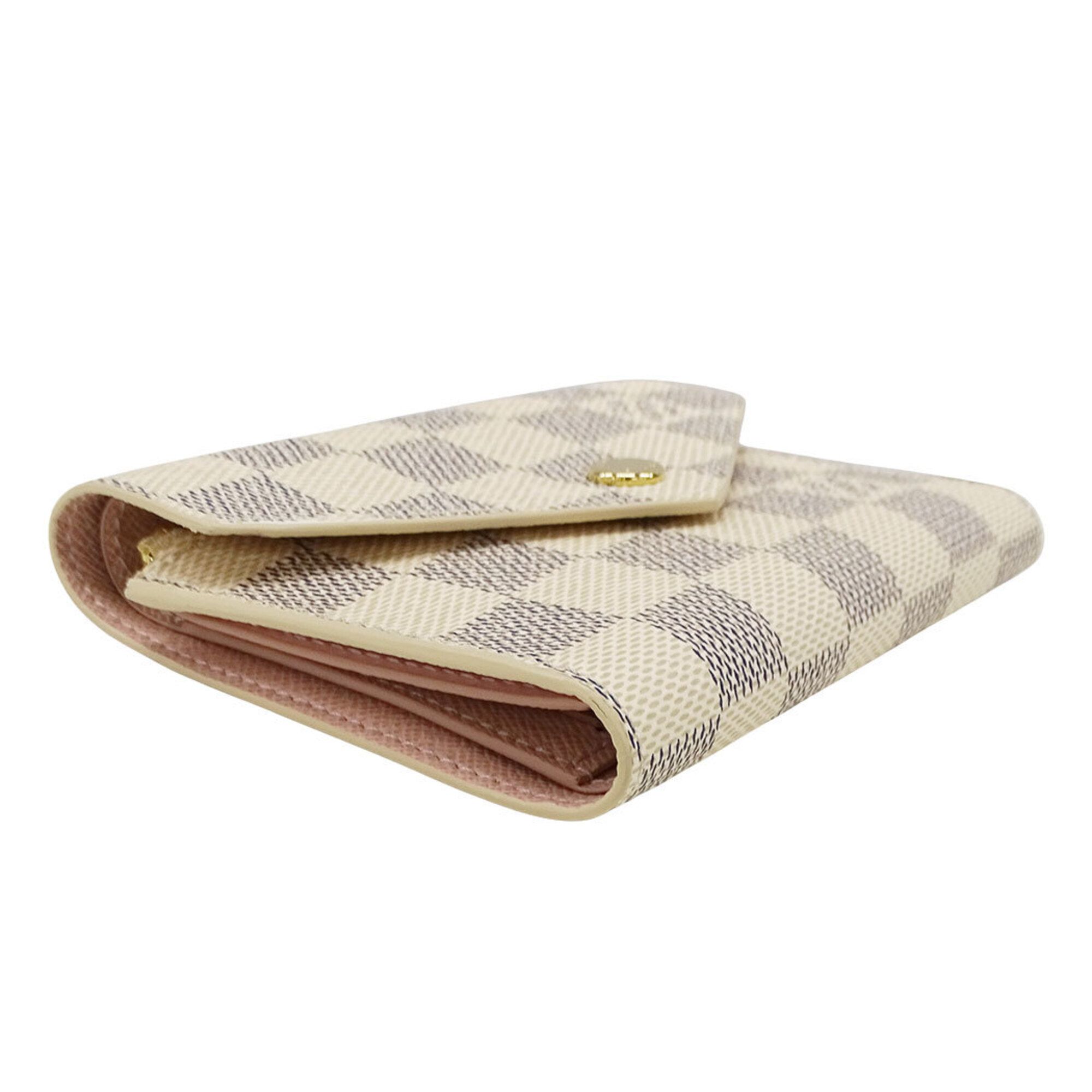 Damier Azur Wallet (Tri-Fold) (Pre-Owned) - Louis Vuitton - Modalova