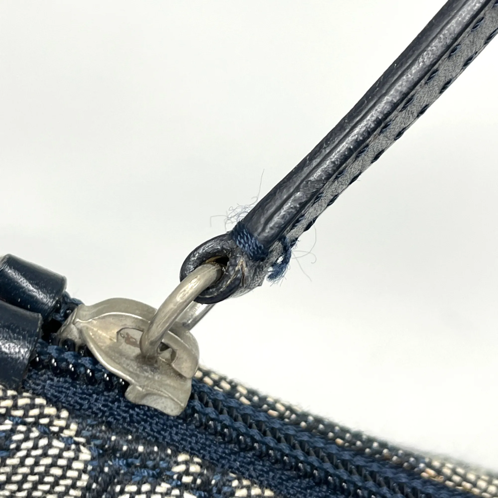 Trotter Canvas Leather Shoulder Bag (Pre-Owned) - Christian Dior - Modalova