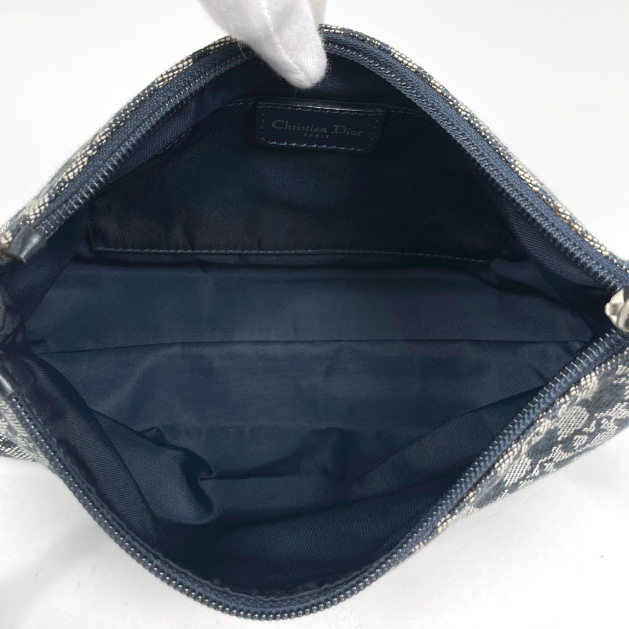 Trotter Canvas Leather Shoulder Bag (Pre-Owned) - Christian Dior - Modalova