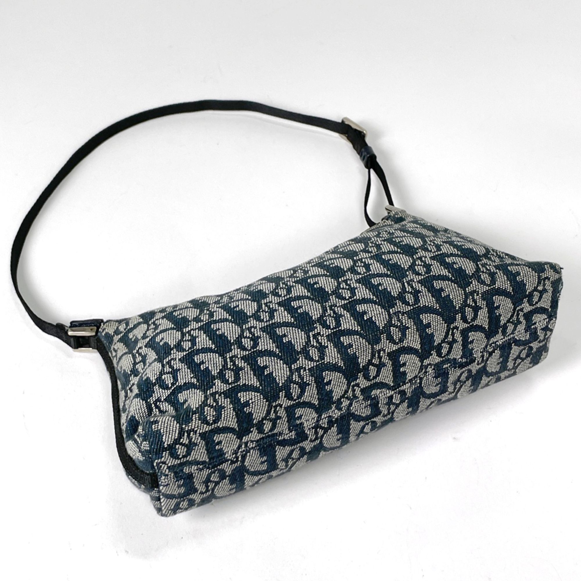 Trotter Canvas Leather Shoulder Bag (Pre-Owned) - Christian Dior - Modalova