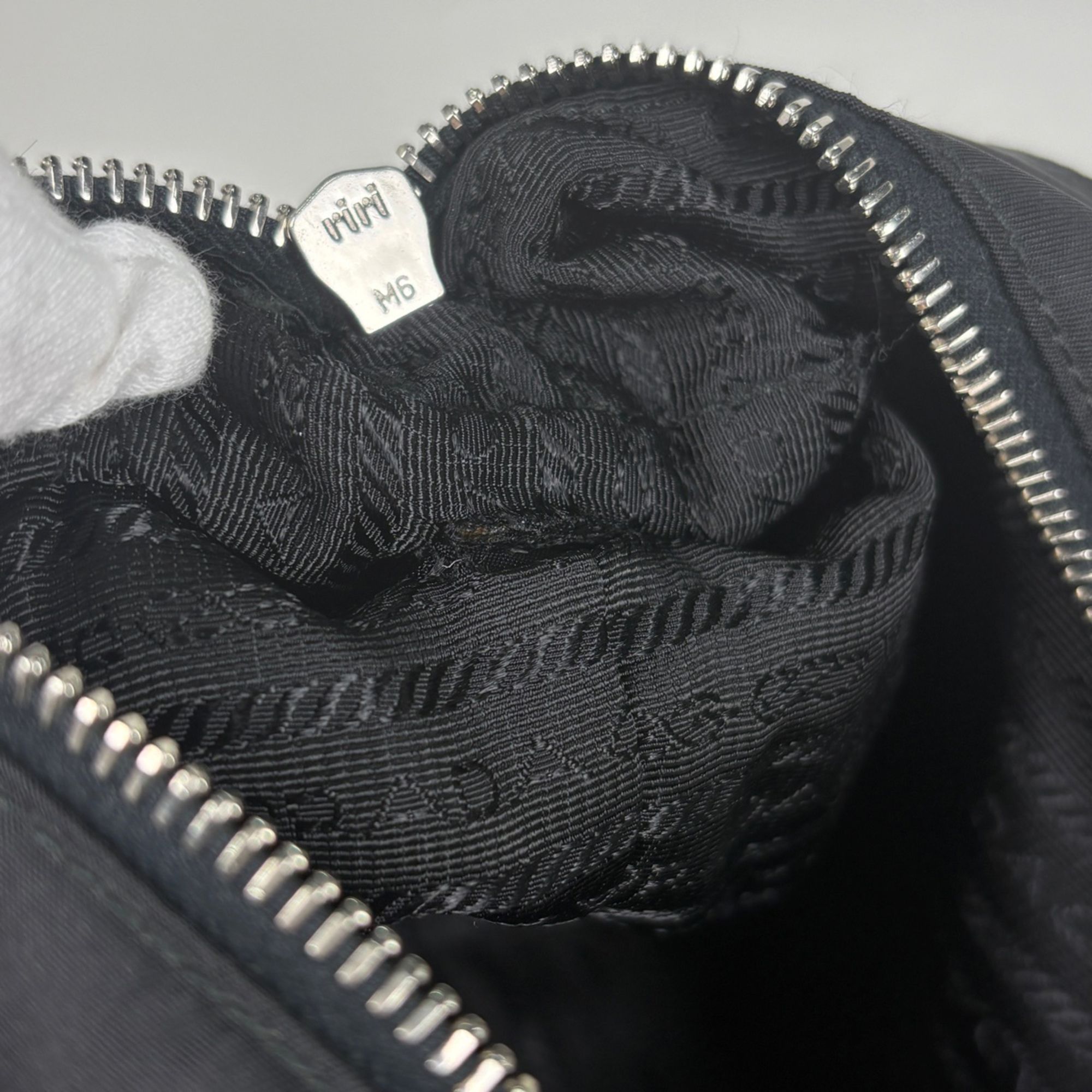 Nylon Leather Handbag (Pre-Owned) - Prada - Modalova