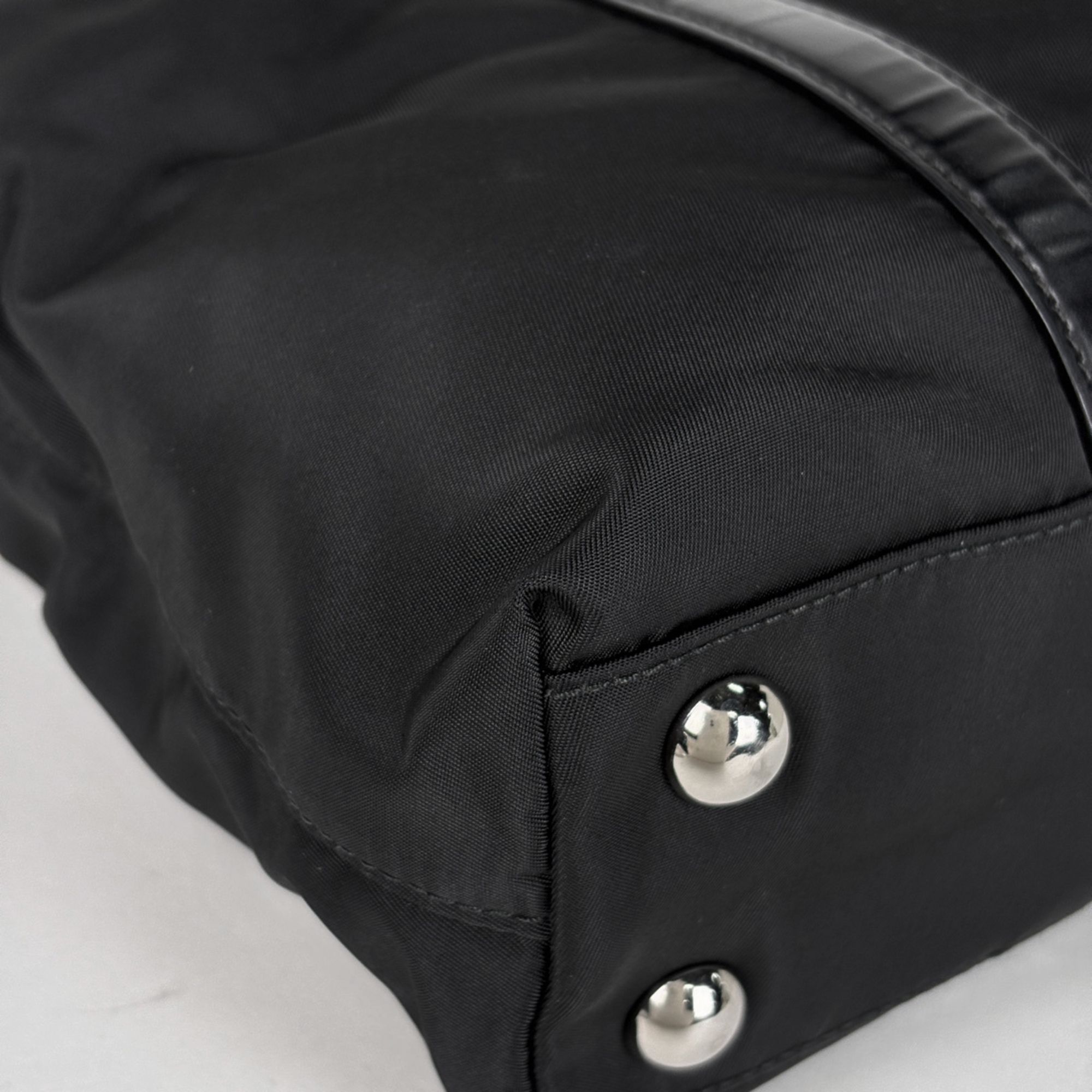 Nylon Leather Handbag (Pre-Owned) - Prada - Modalova
