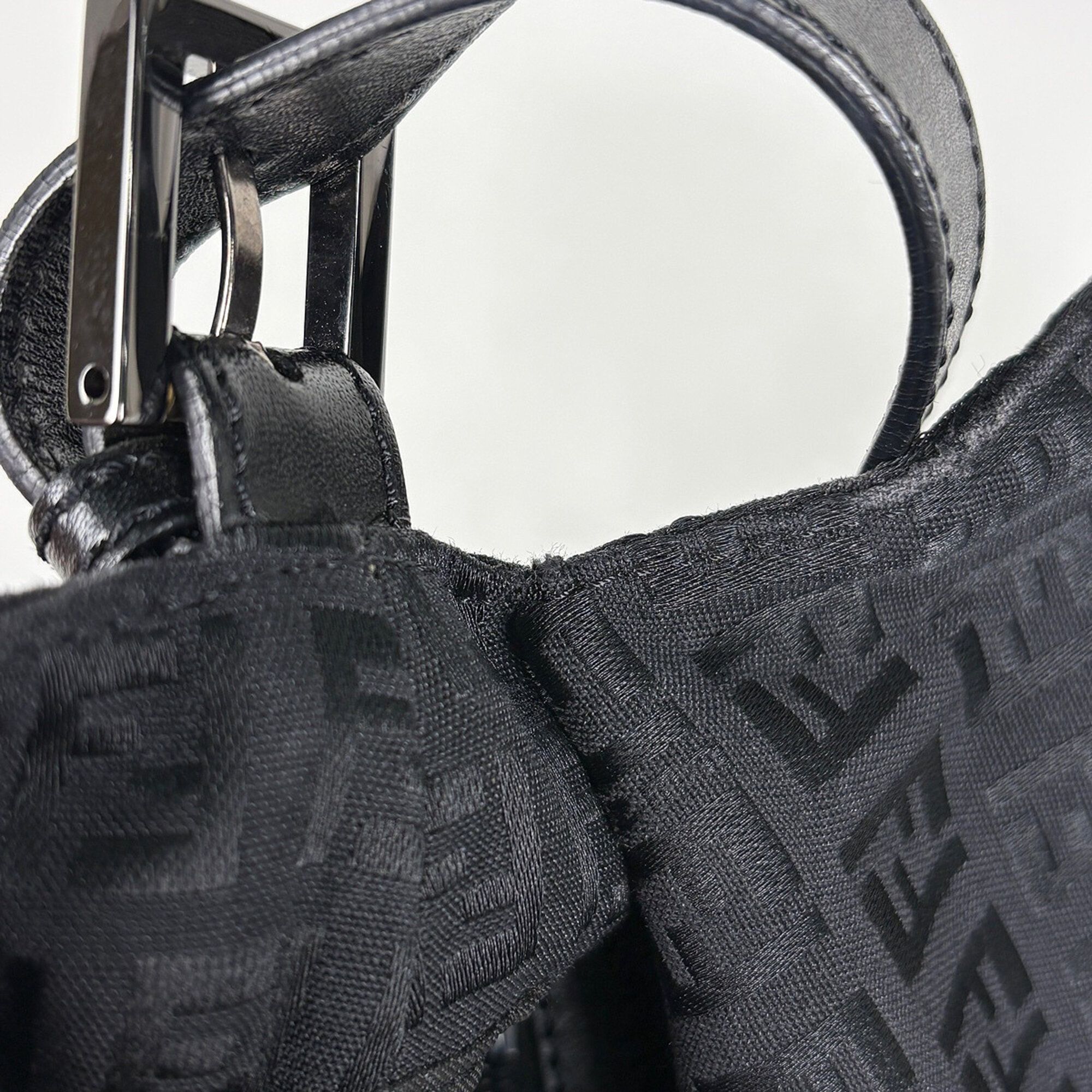 Zucchino Canvas Leather Shoulder Bag (Pre-Owned) - Fendi - Modalova