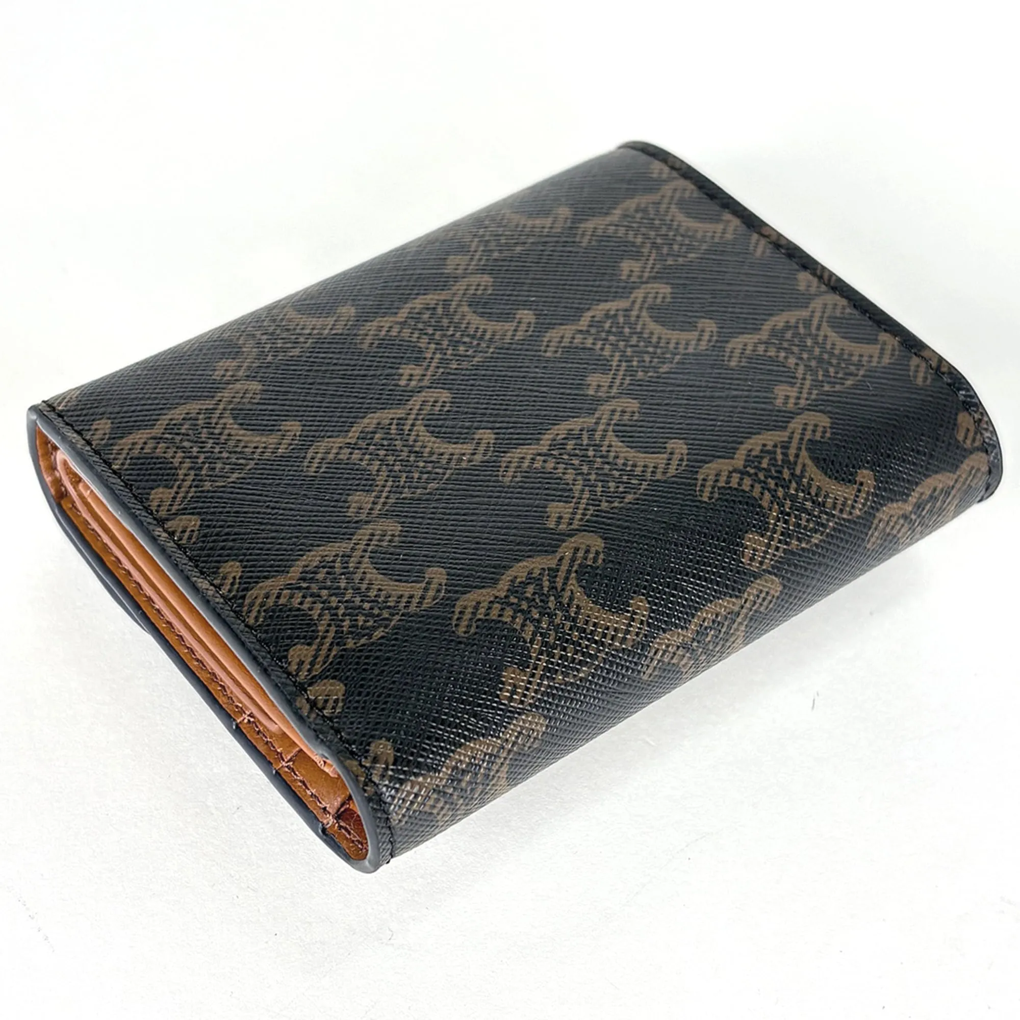 Coated Canvas Leather Wallet (Tri-Fold) (Pre-Owned) - Celine - Modalova