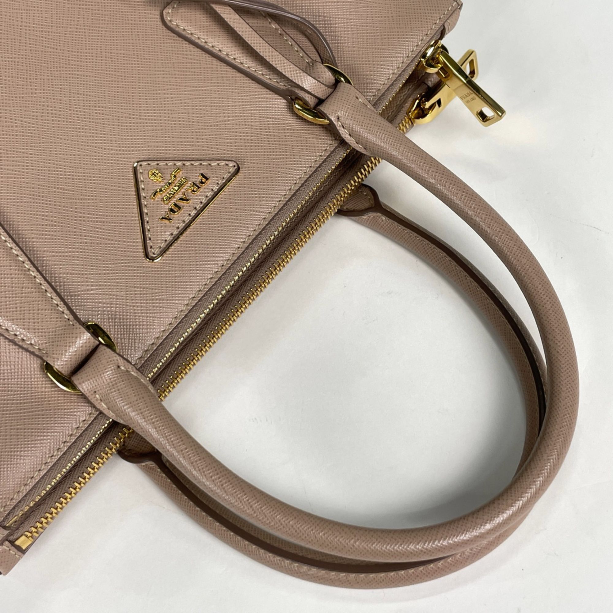 Leather Handbag (Pre-Owned) - Prada - Modalova