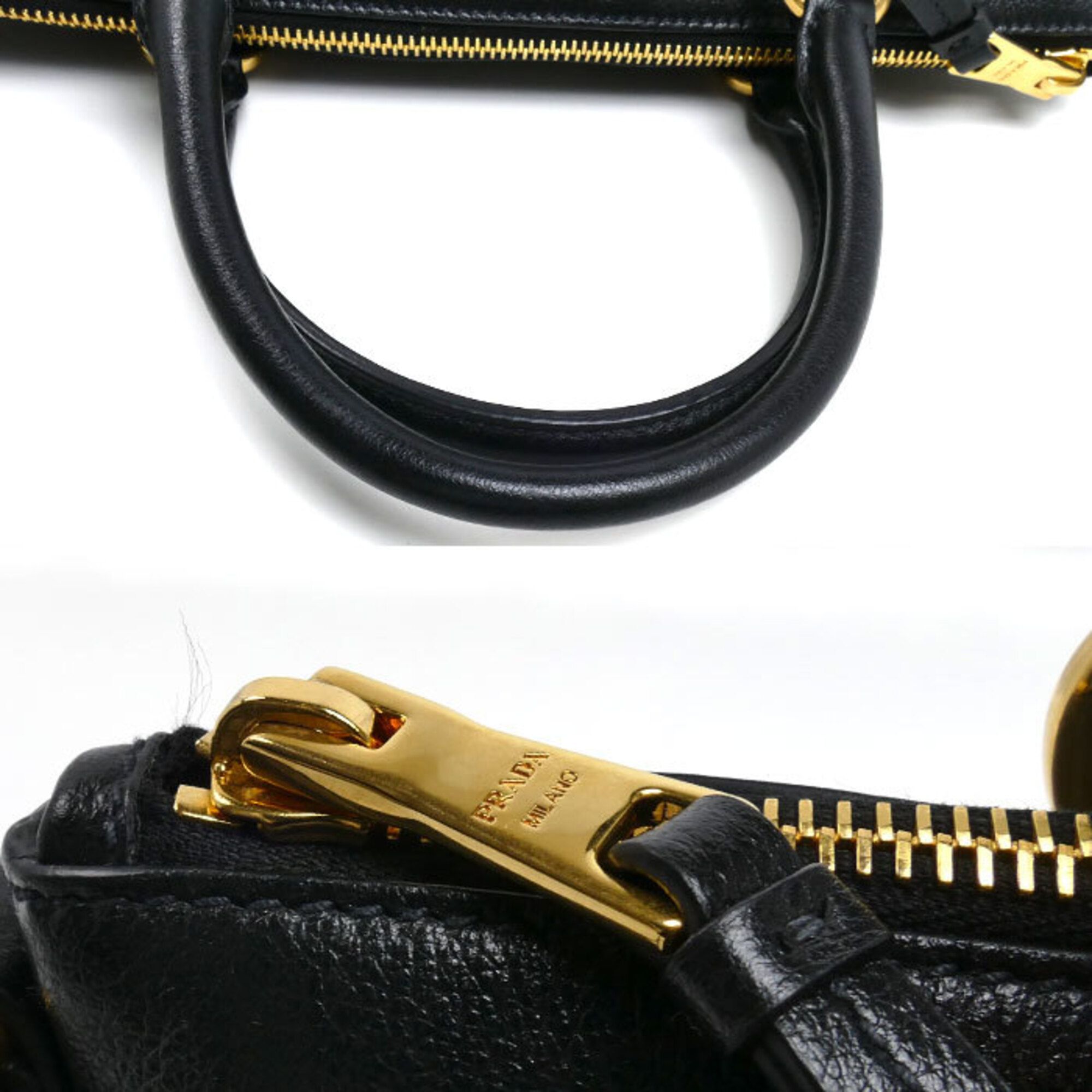 Leather Shoulder Bag (Pre-Owned) - Prada - Modalova