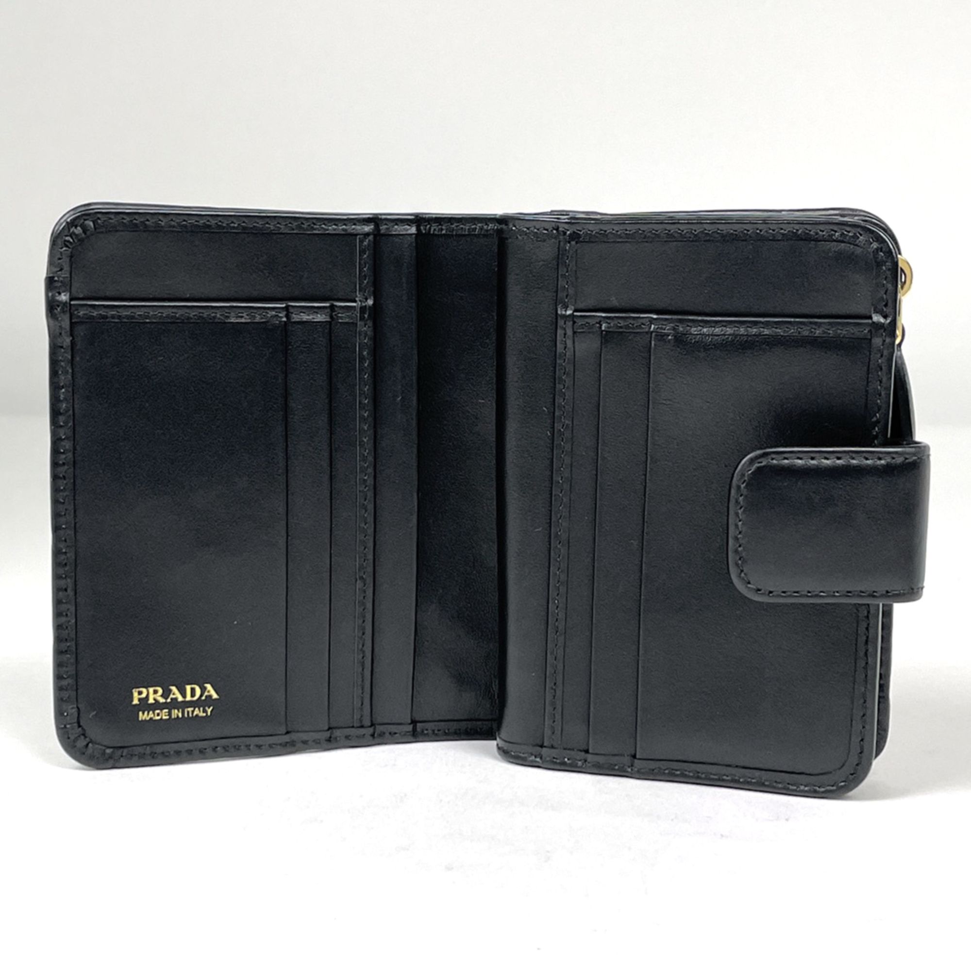 Leather Wallet (Bi-Fold) (Pre-Owned) - Prada - Modalova