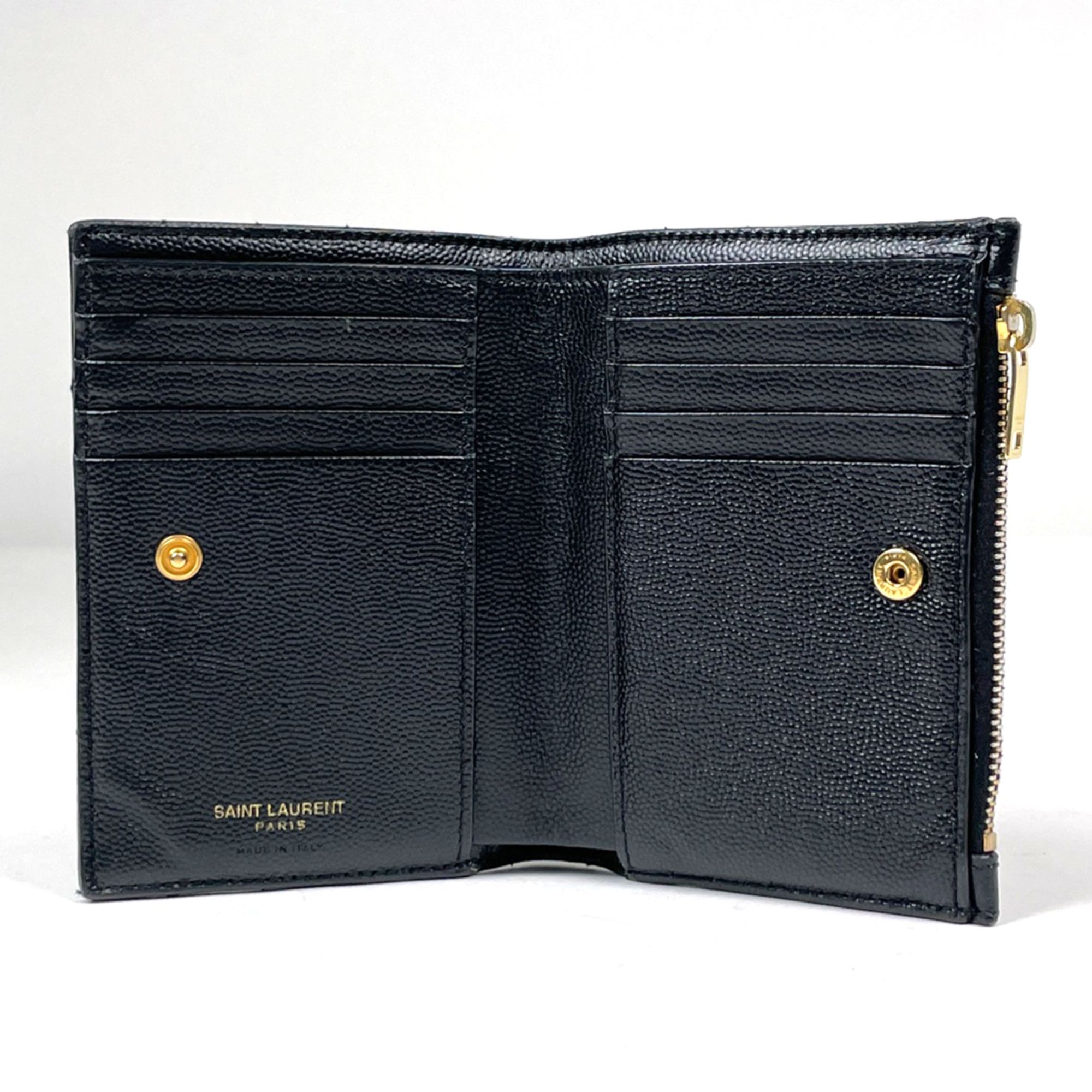 Leather Wallet (Bi-Fold) (Pre-Owned) - Yves Saint Laurent - Modalova