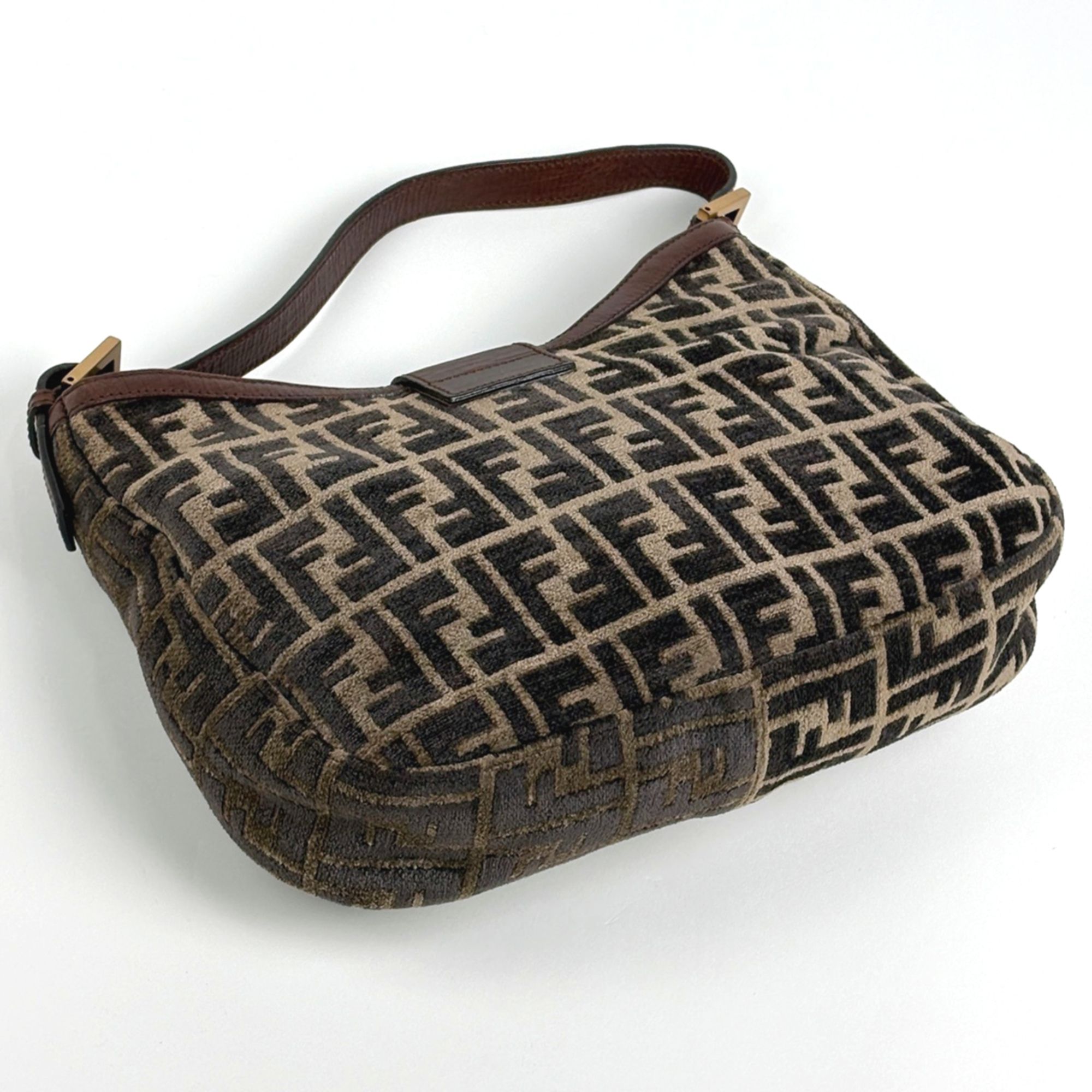 Fabric Leather Shoulder Bag (Pre-Owned) - Fendi - Modalova