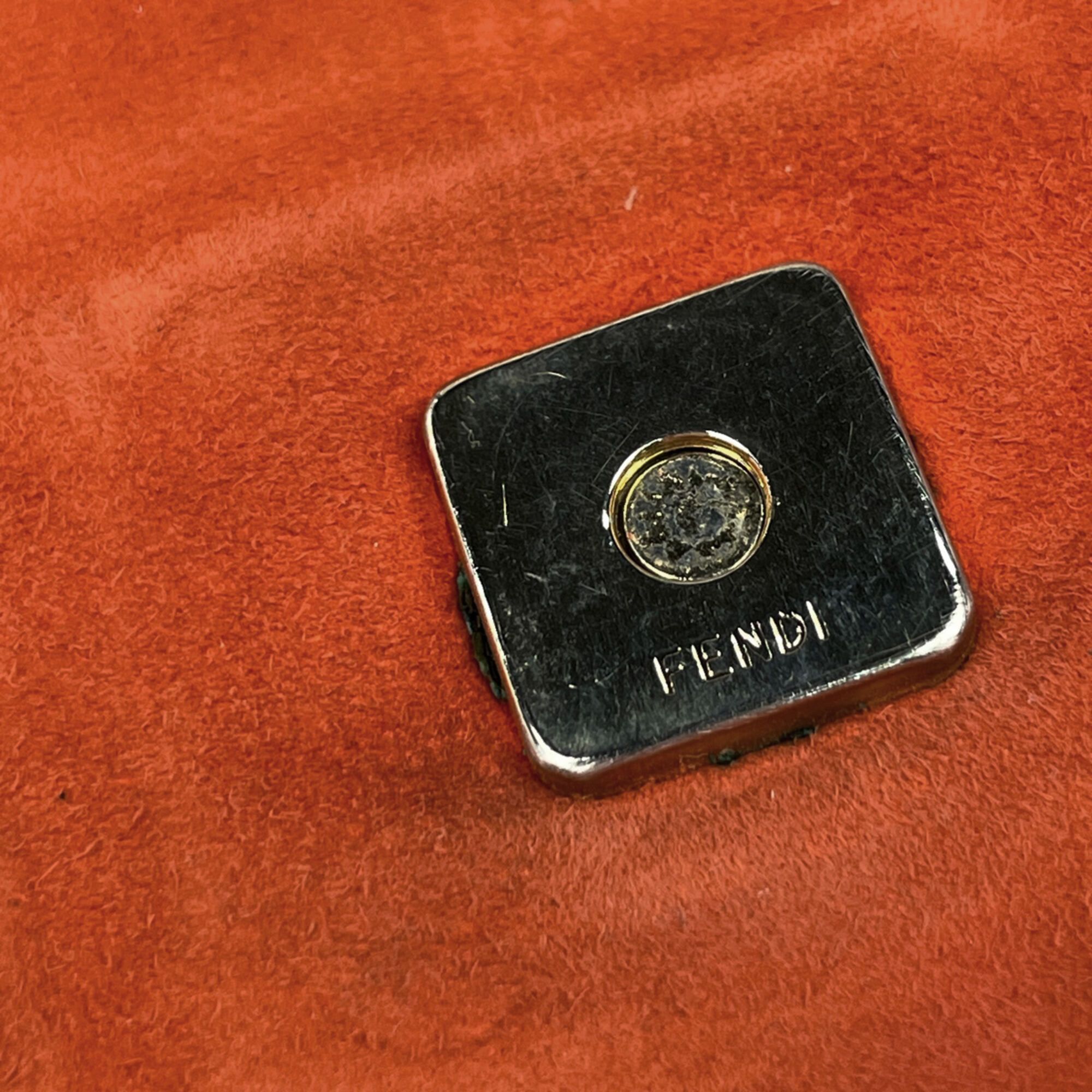 Suede Leather Shoulder Bag (Pre-Owned) - Fendi - Modalova