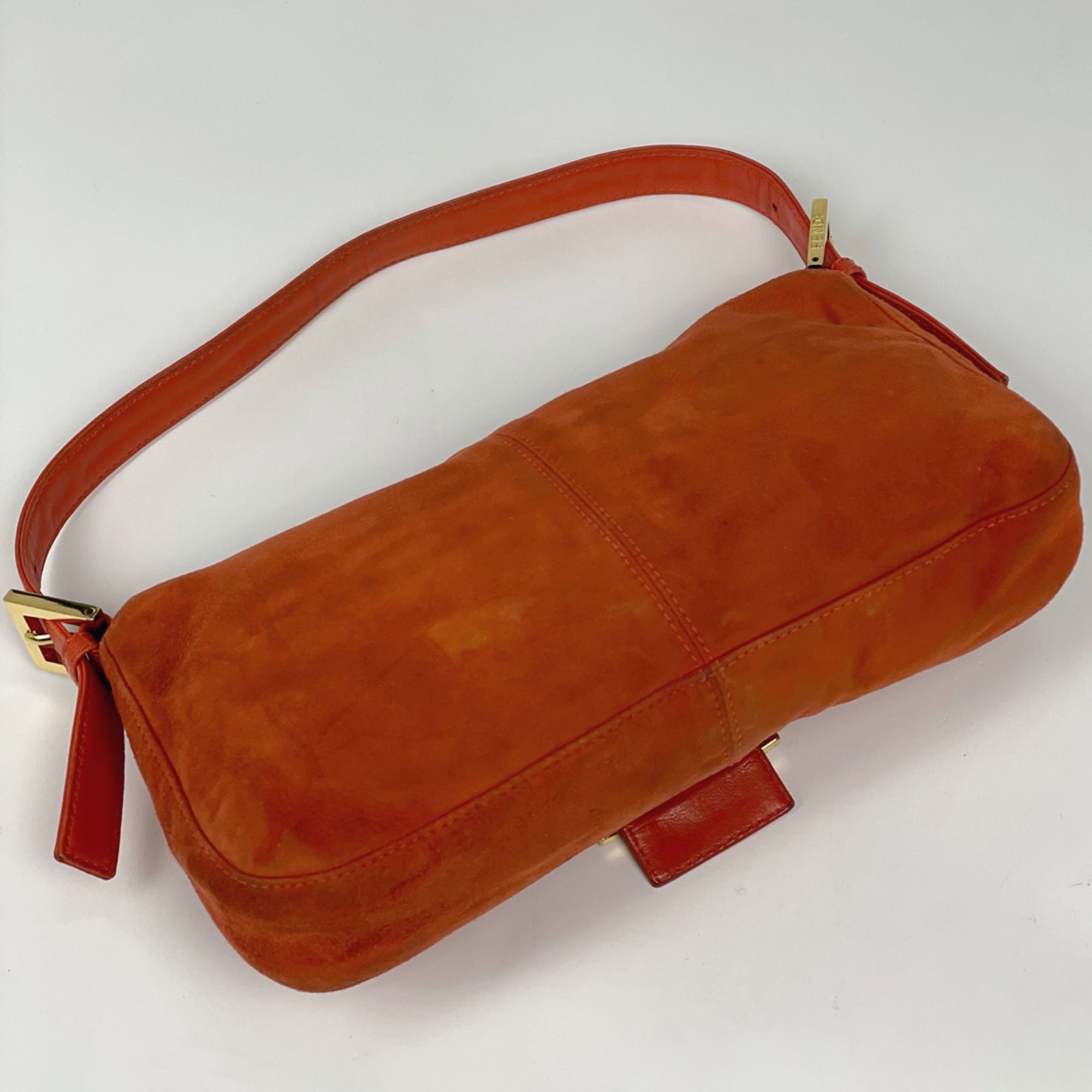 Suede Leather Shoulder Bag (Pre-Owned) - Fendi - Modalova