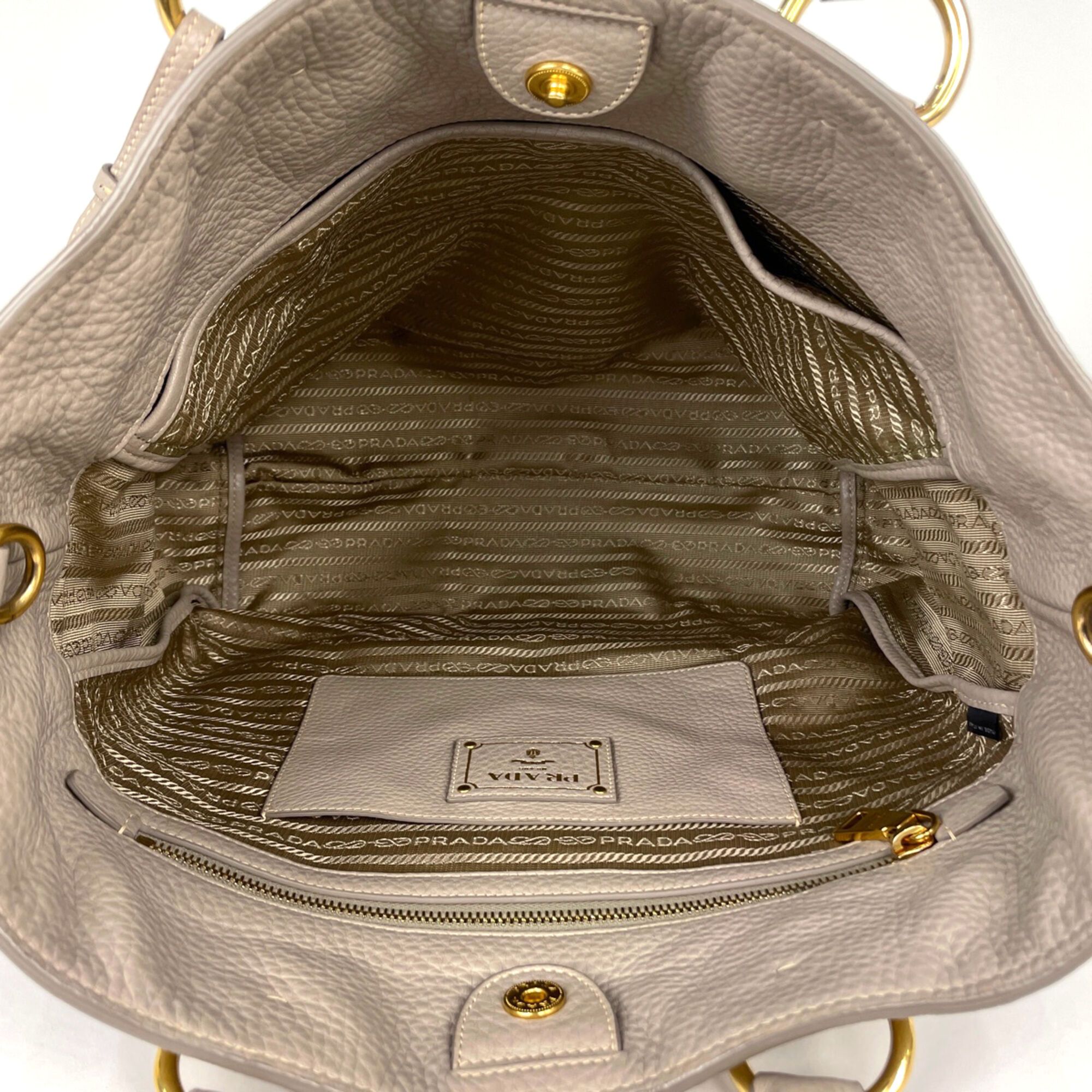 Leather Handbag (Pre-Owned) - Prada - Modalova
