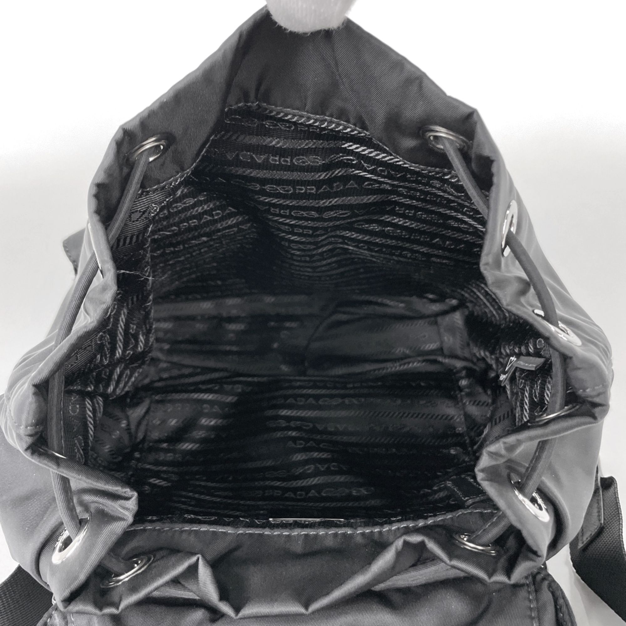 Nylon Leather Backpack (Pre-Owned) - Prada - Modalova