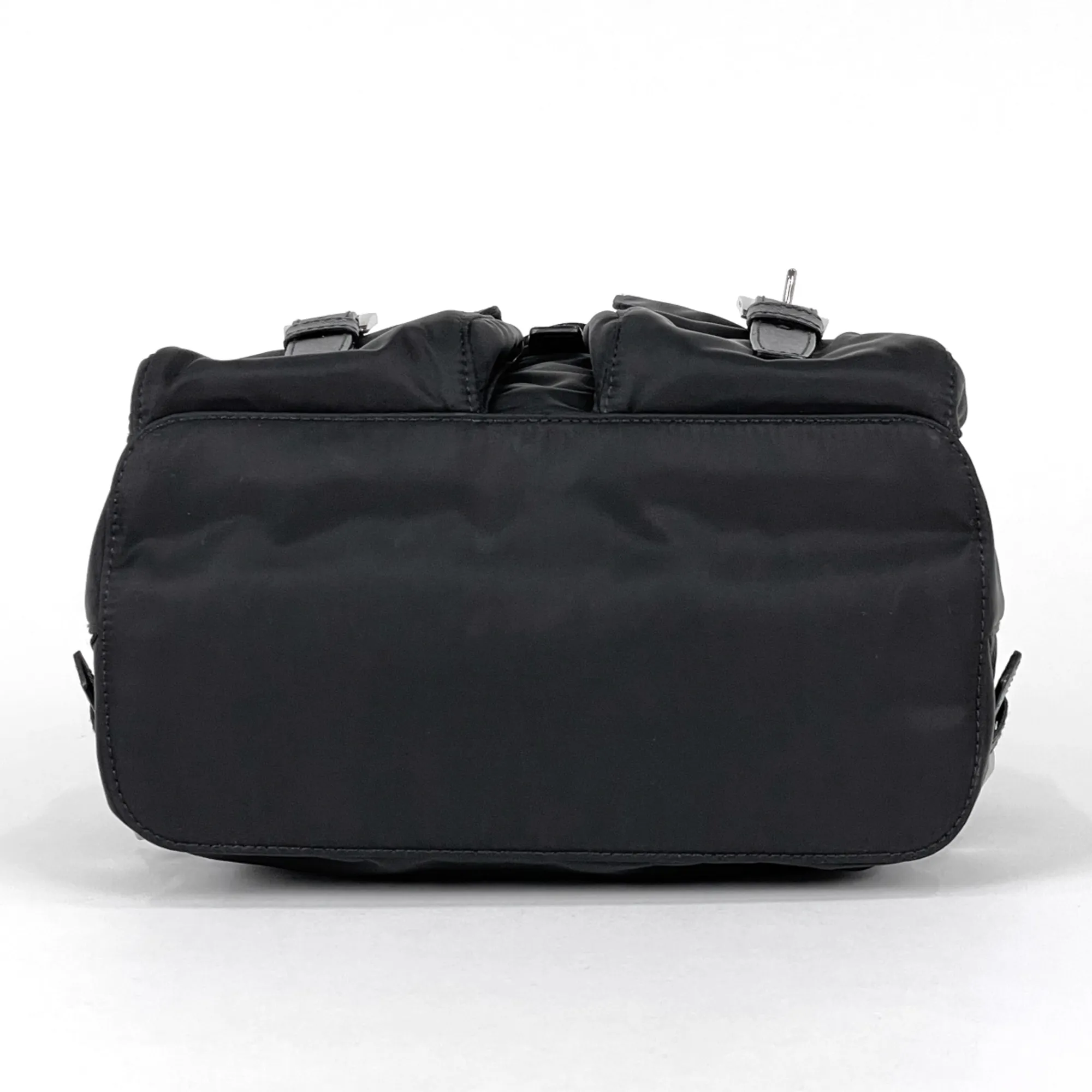 Nylon Leather Backpack (Pre-Owned) - Prada - Modalova
