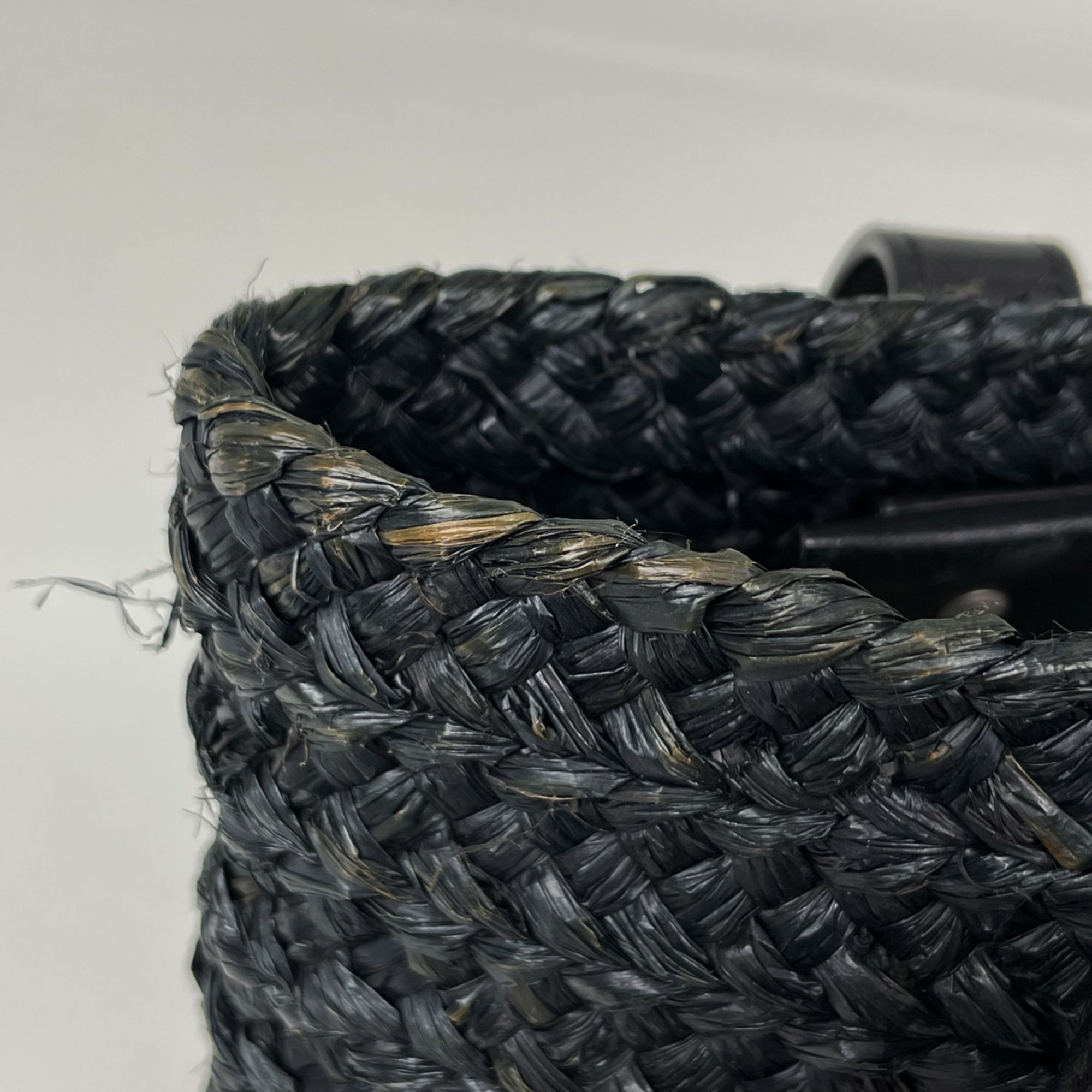 Raffia Leather Tote Bag (Pre-Owned) - Saint Laurent - Modalova