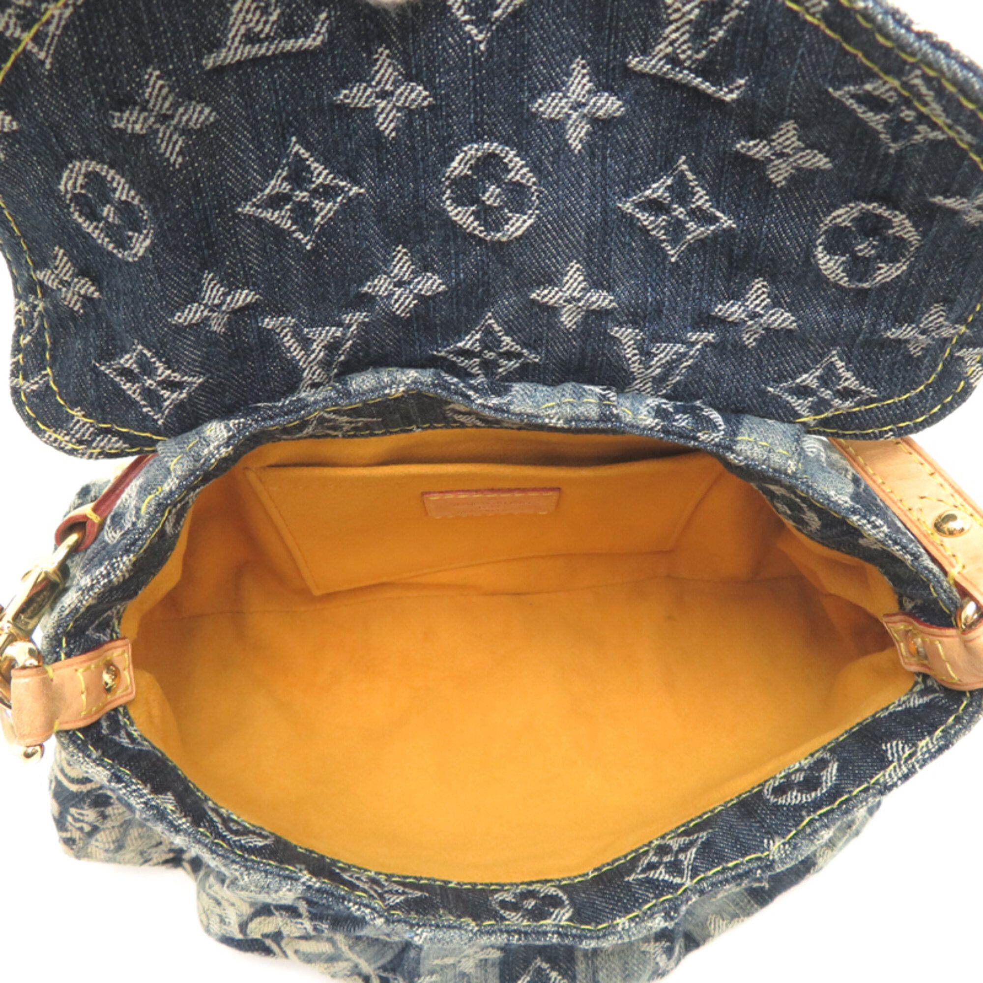 Monogram Denim Shoulder Bag (Pre-Owned) - Louis Vuitton - Modalova