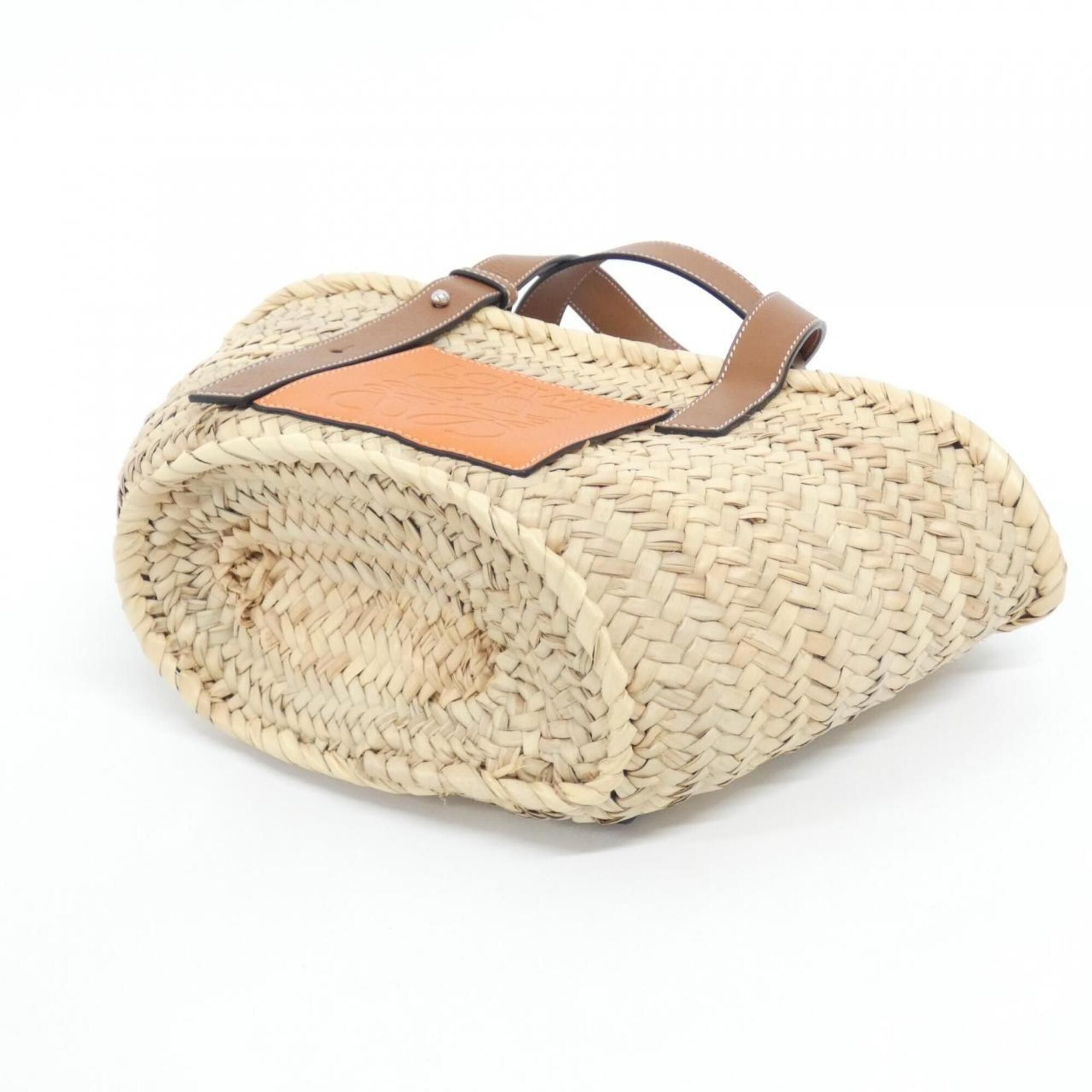 Raffia Leather Handbag (Pre-Owned) - Loewe - Modalova