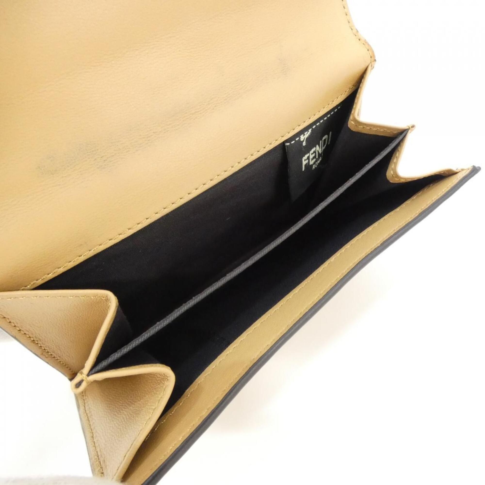 Leather Wallet (Bi-Fold) (Pre-Owned) - Fendi - Modalova