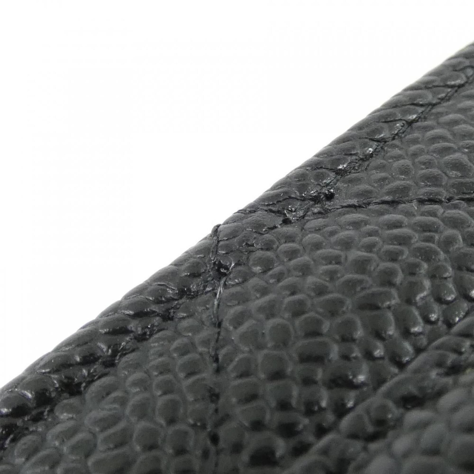 Grained Calfskin Chain/Shoulder Wallet (Pre-Owned) - Chanel - Modalova