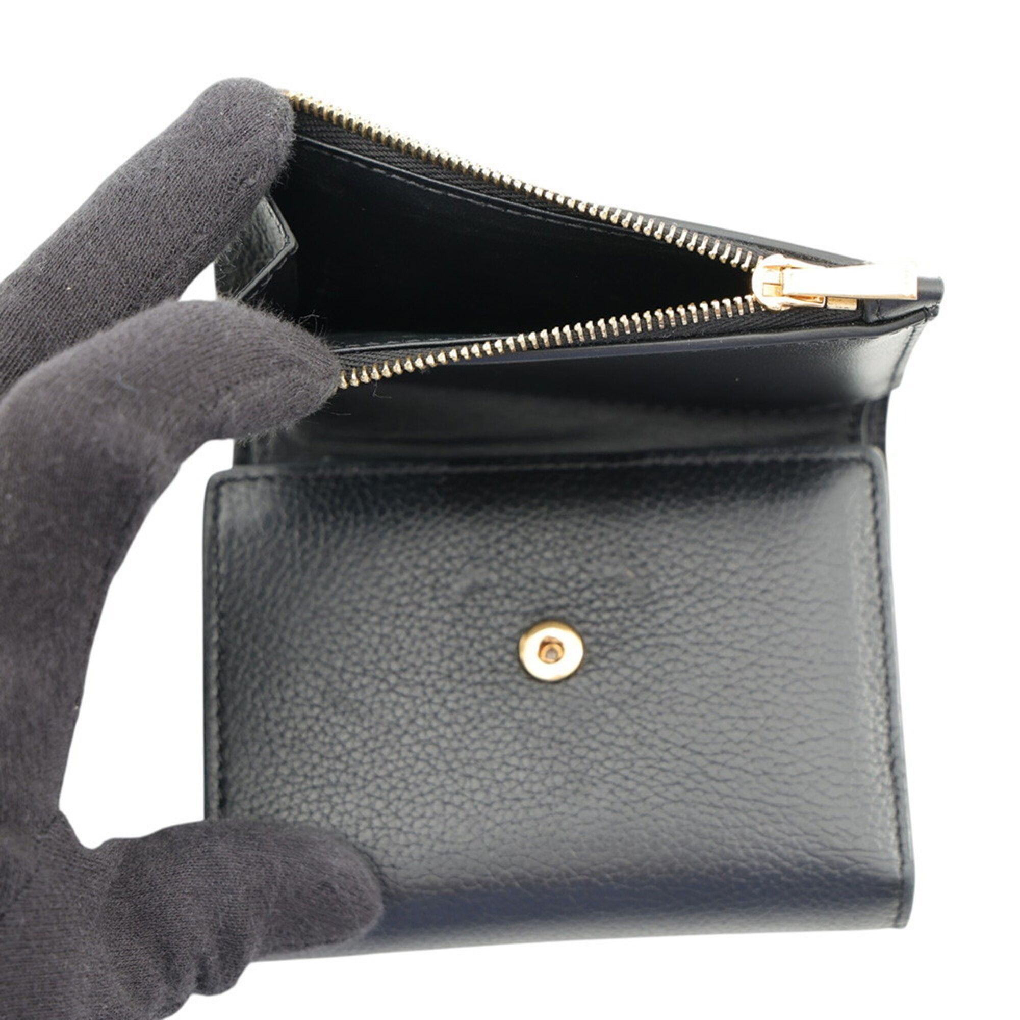Leather Wallet (Tri-Fold) (Pre-Owned) - Celine - Modalova