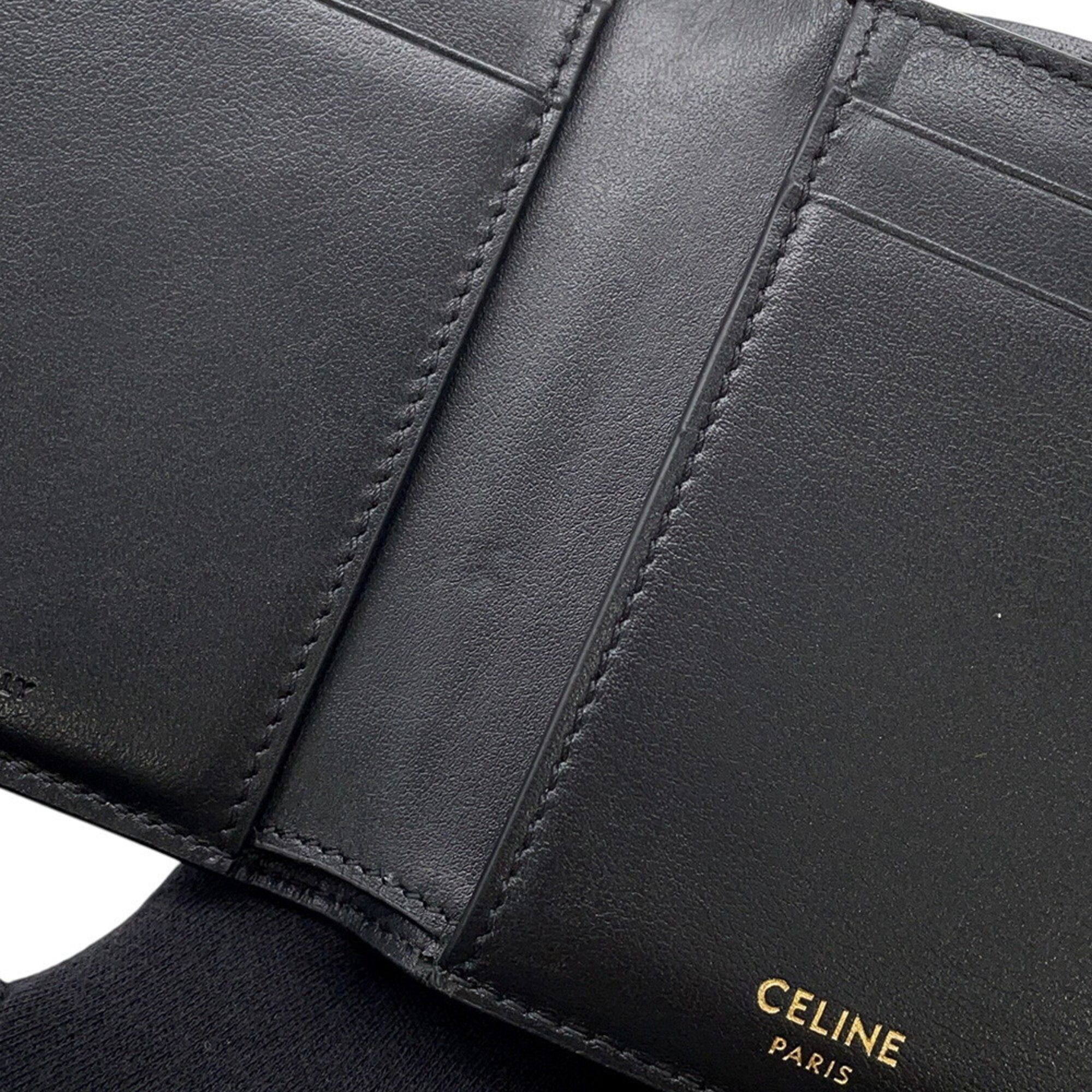 Leather Wallet (Tri-Fold) (Pre-Owned) - Celine - Modalova