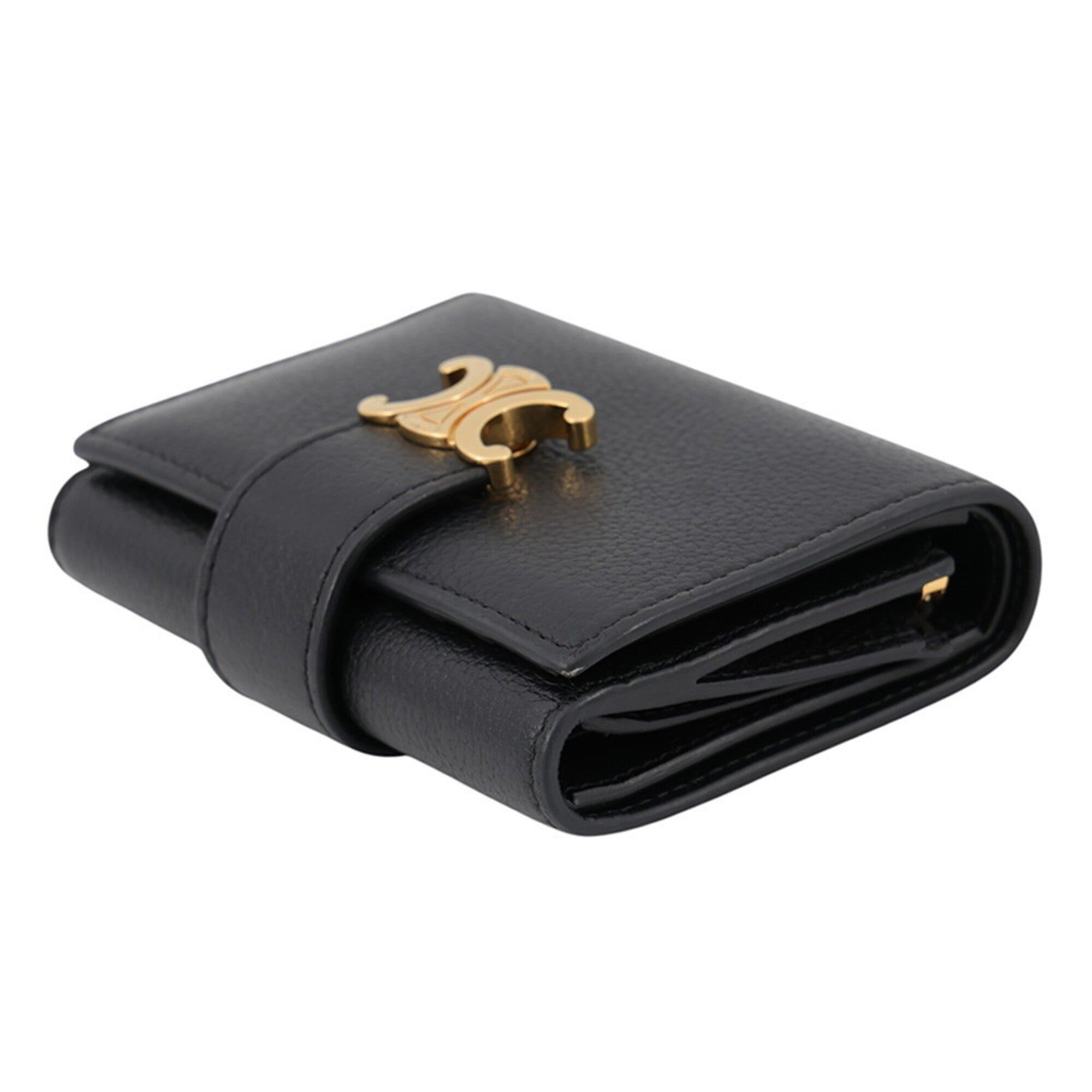Leather Wallet (Tri-Fold) (Pre-Owned) - Celine - Modalova