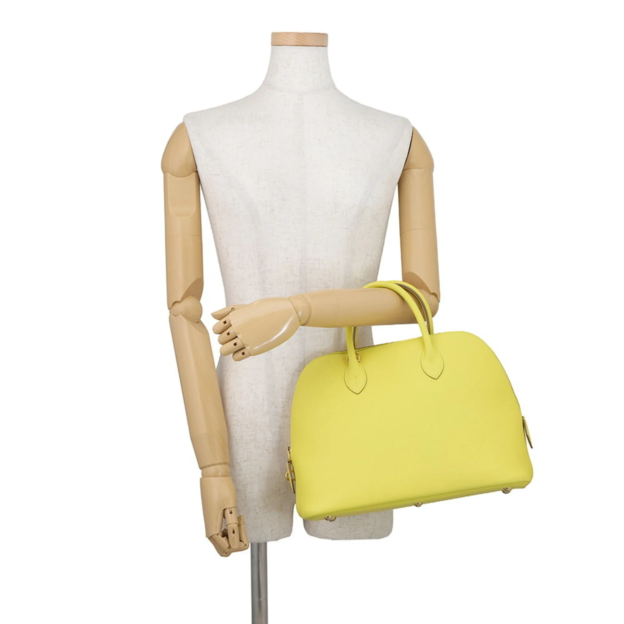 Bolide Evercalf Leather Handbag (Pre-Owned) - Hermes - Modalova