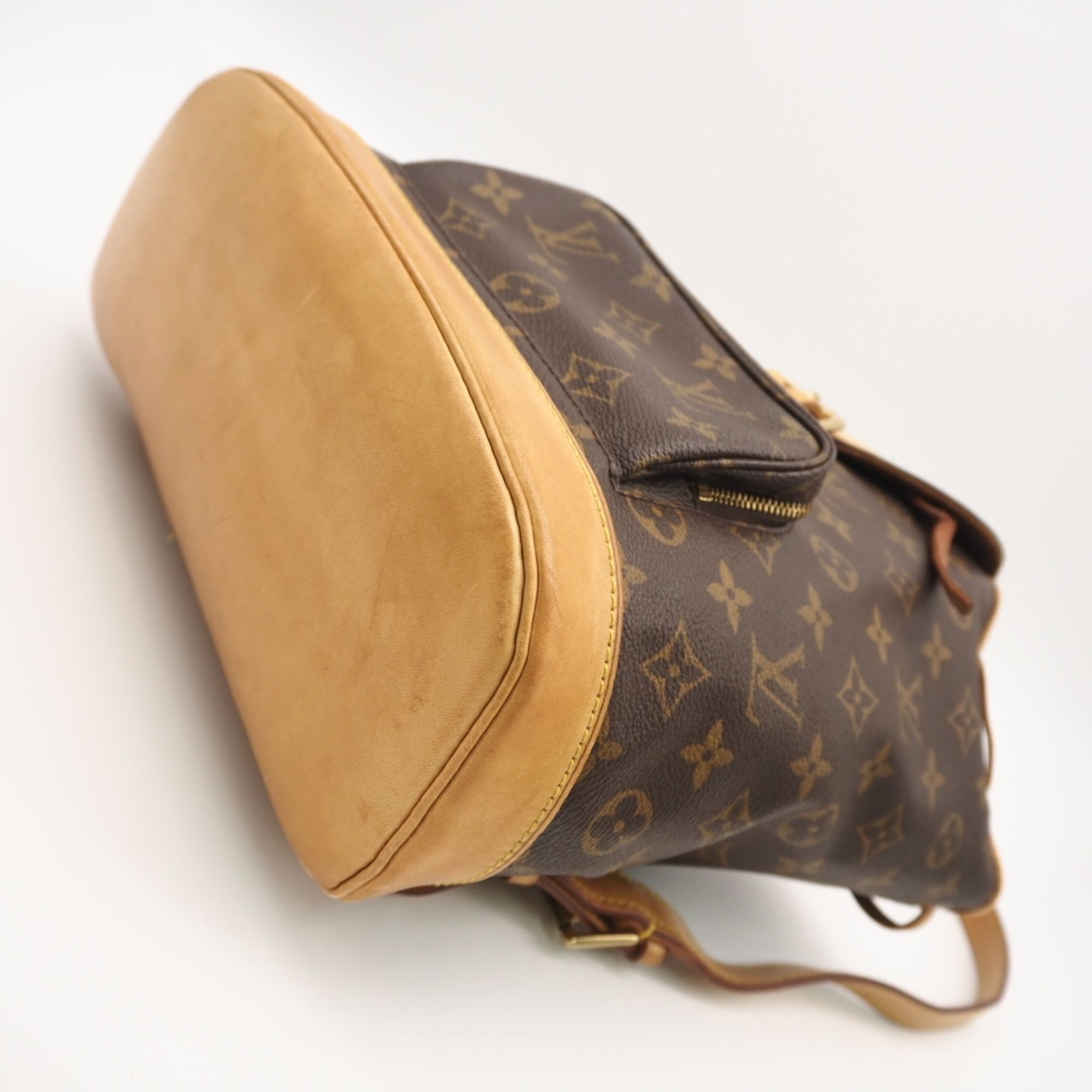 Monogram Coated Canvas Leather Backpack (Pre-Owned) - Louis Vuitton - Modalova