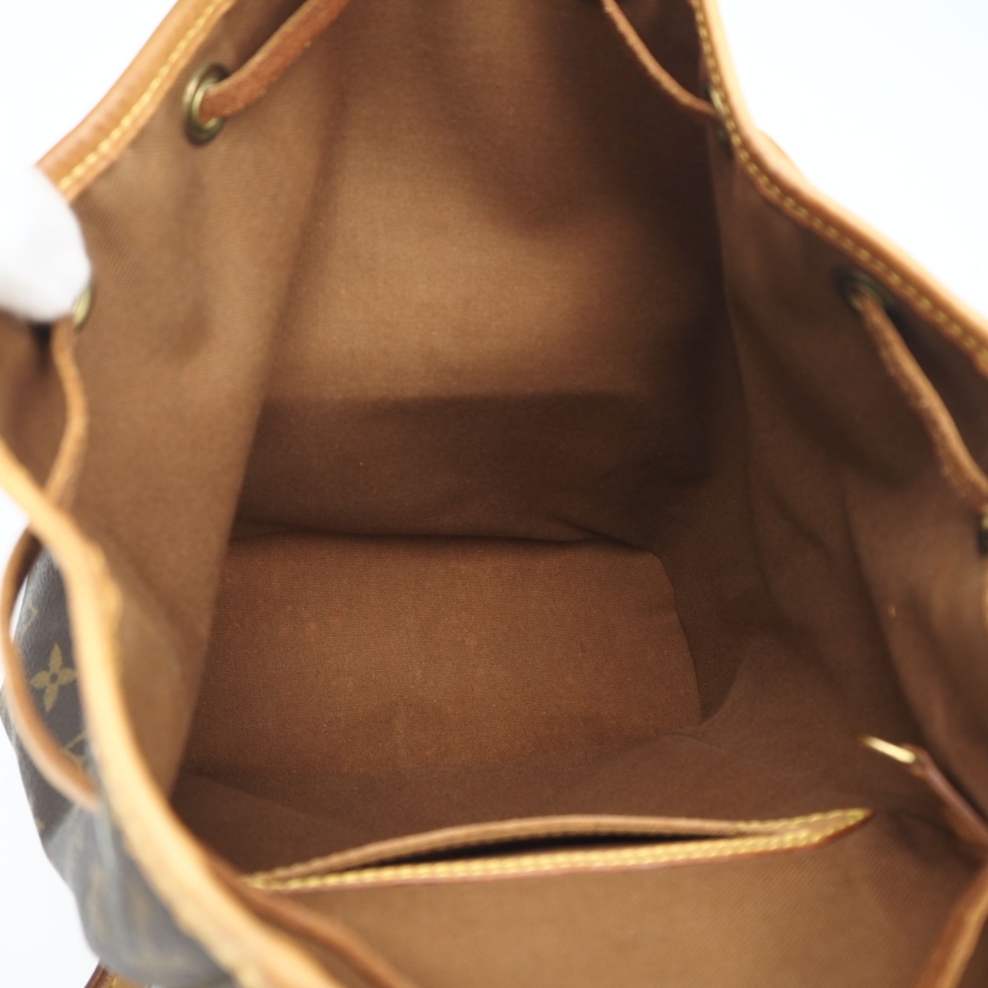 Monogram Coated Canvas Leather Backpack (Pre-Owned) - Louis Vuitton - Modalova