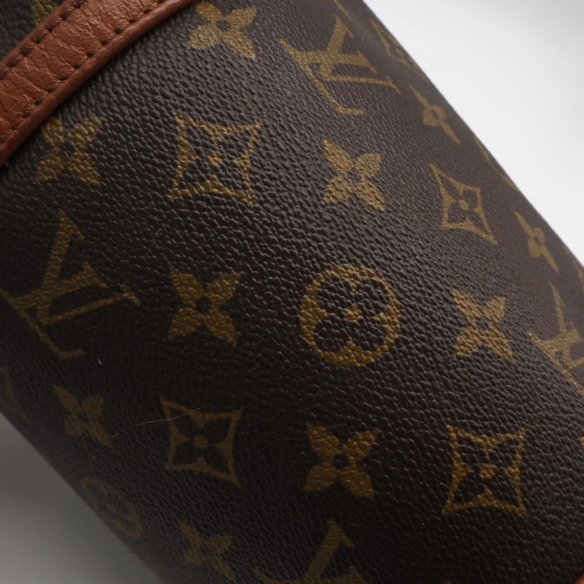 Monogram Coated Canvas Leather Handbag (Pre-Owned) - Louis Vuitton - Modalova