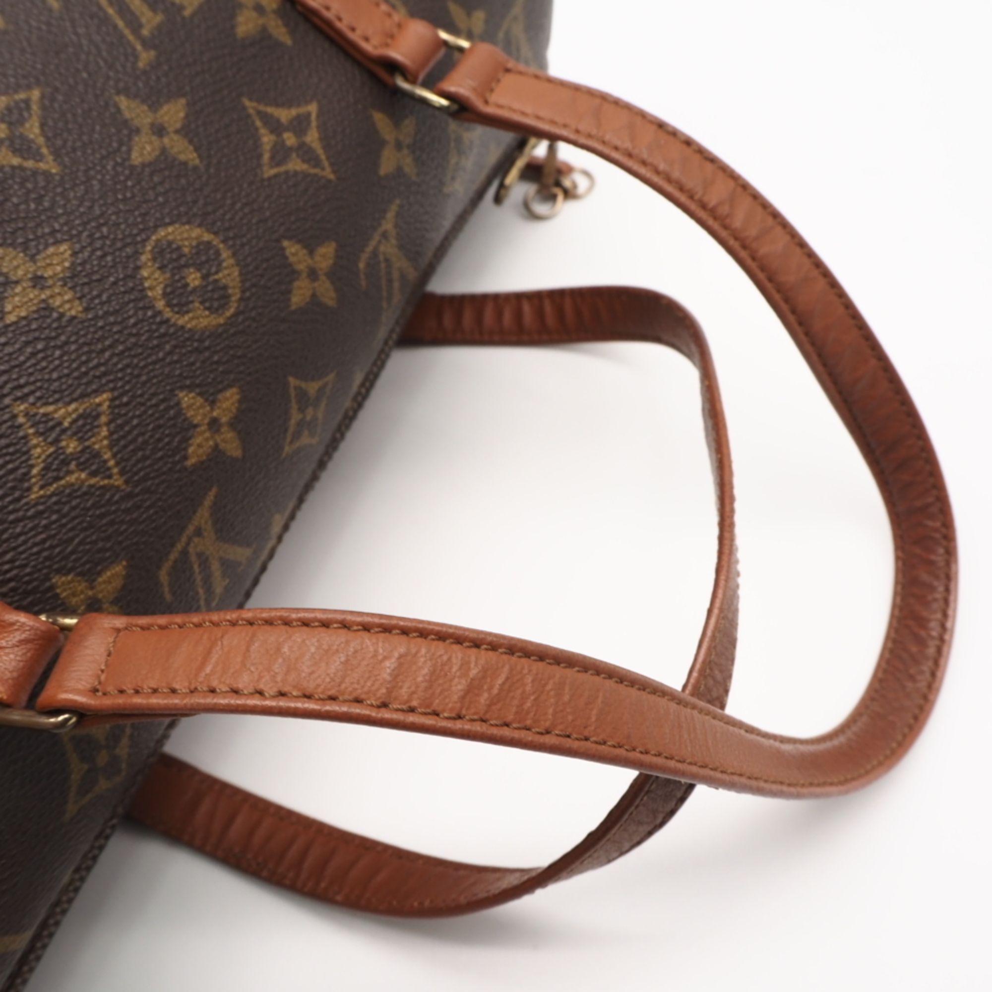 Monogram Coated Canvas Leather Handbag (Pre-Owned) - Louis Vuitton - Modalova