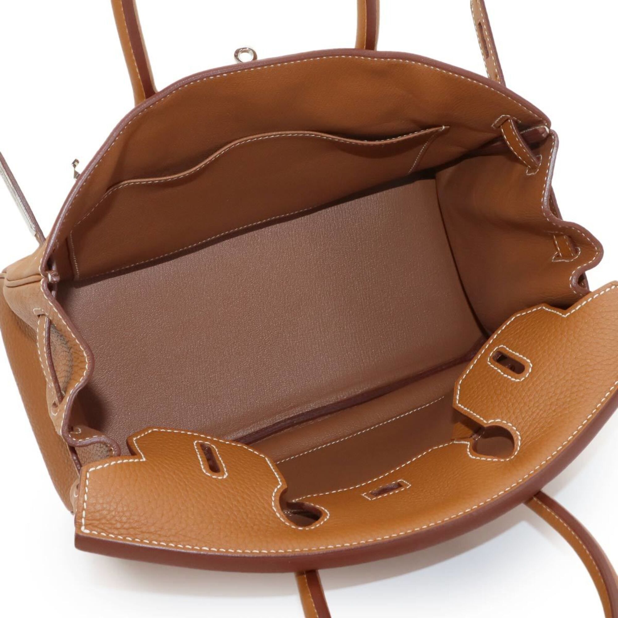 Taurillon Clemence Leather Handbag (Pre-Owned) - Hermes - Modalova