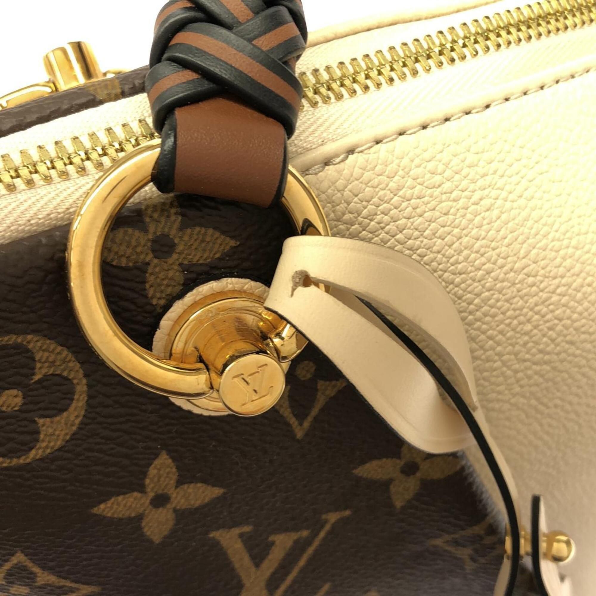 Coated Canvas Leather Handbag (Pre-Owned) - Louis Vuitton - Modalova