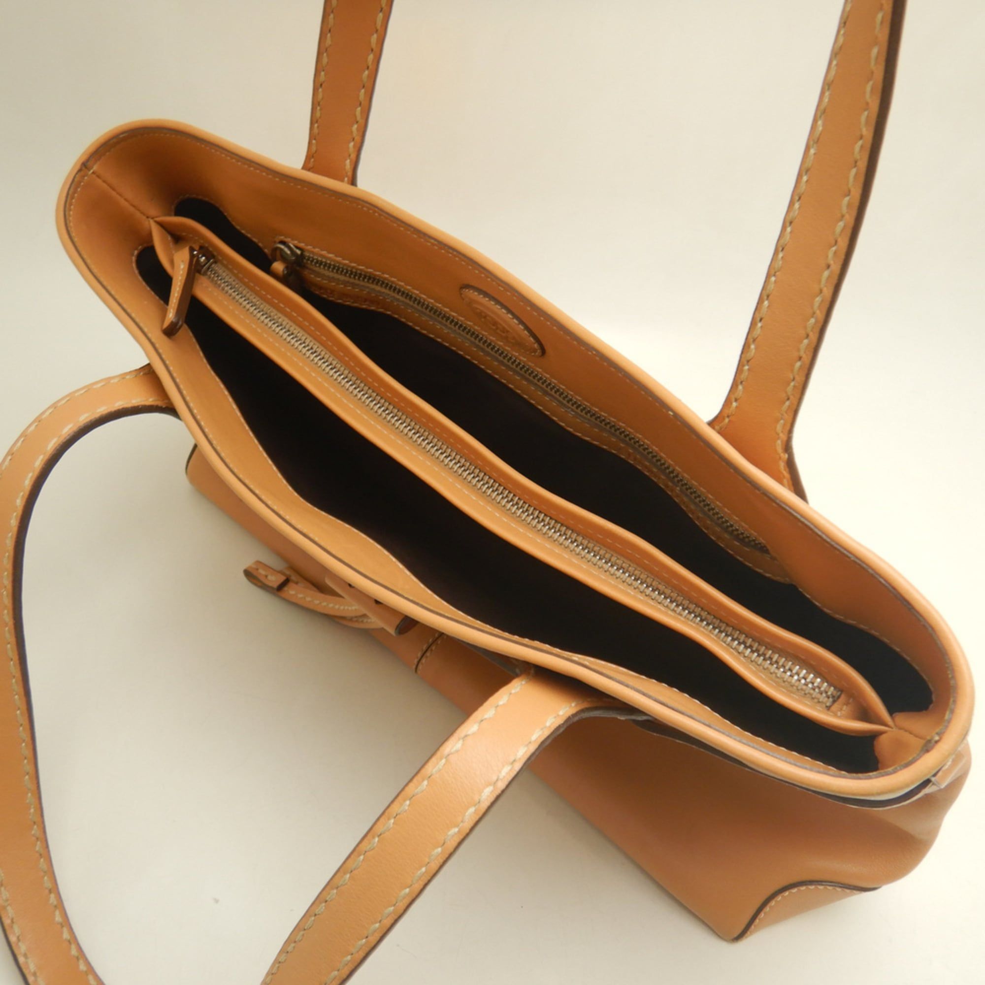 Leather Tote Bag (Pre-Owned) - Tod's - Modalova