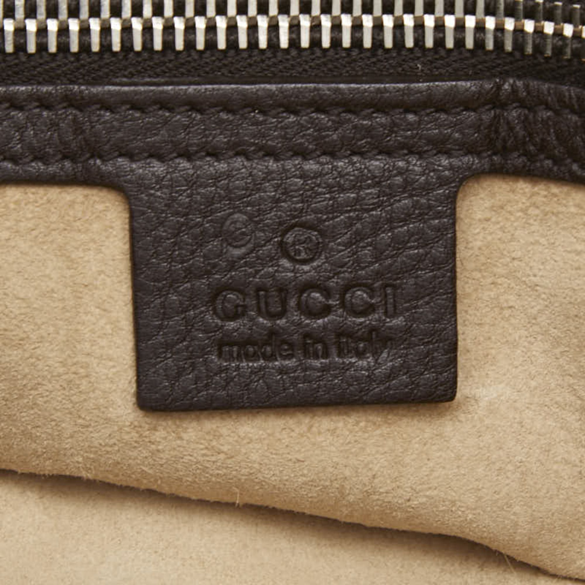 Leather Tote Bag (Pre-Owned) - Gucci - Modalova