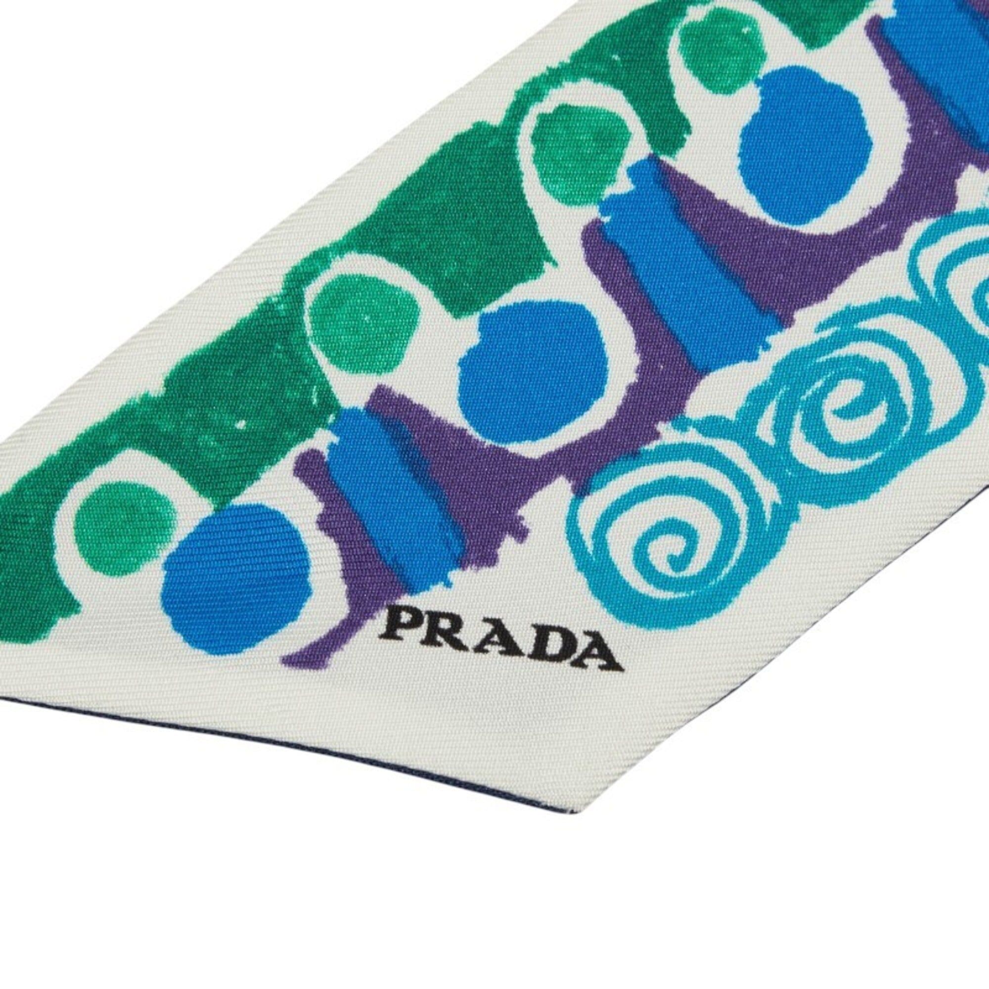 Prada Blue Green Silk (Pre-Owned) - Prada - Modalova