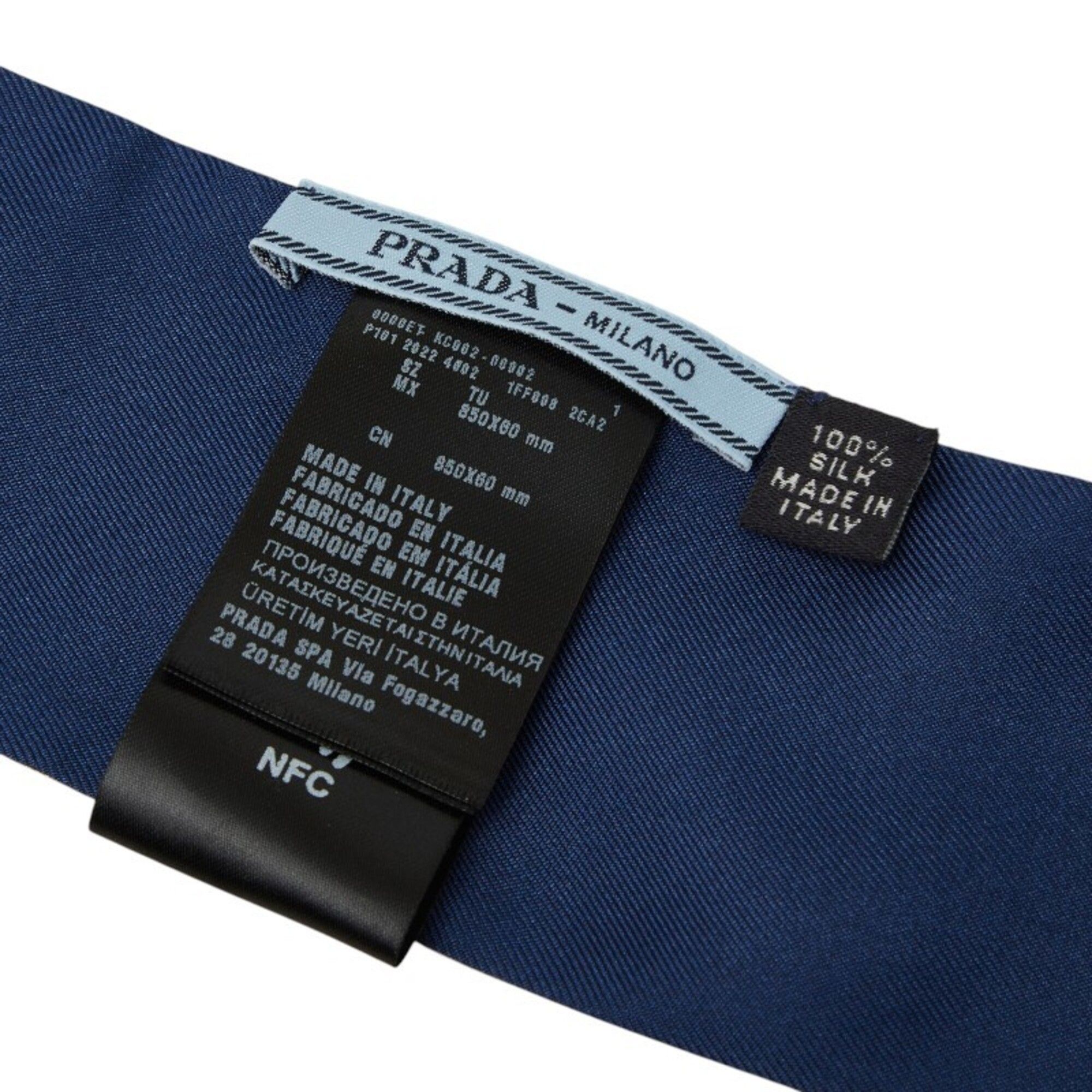 Prada Blue Green Silk (Pre-Owned) - Prada - Modalova