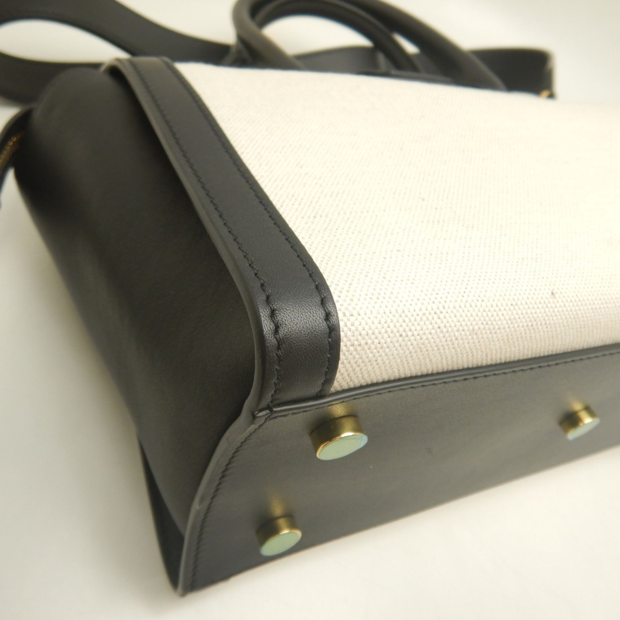 Canvas Leather Handbag (Pre-Owned) - Yves Saint Laurent - Modalova